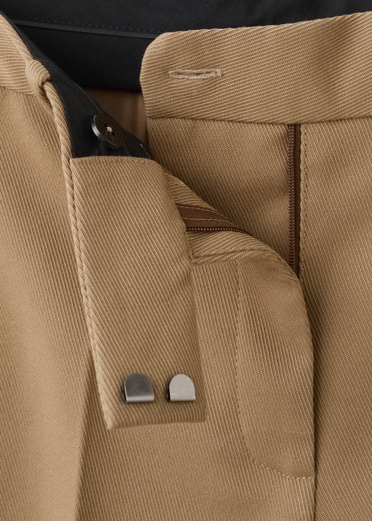 Rechte broek met lage taille - Detail van het artikel 0