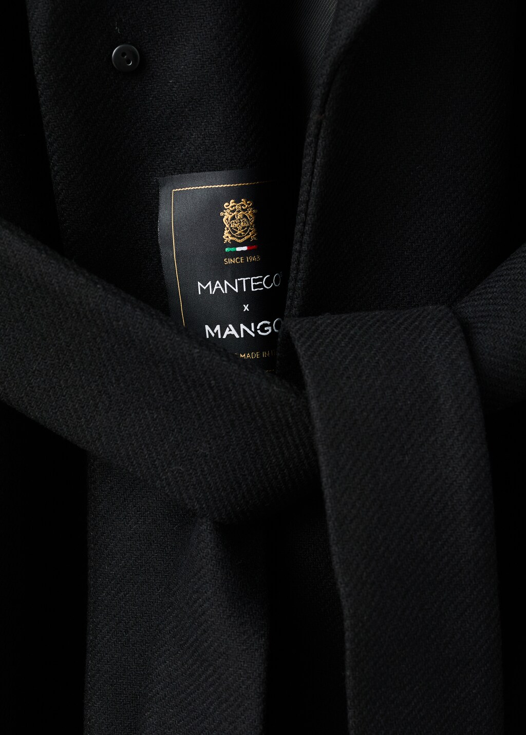 Mango Manteco wool coat with fur collar