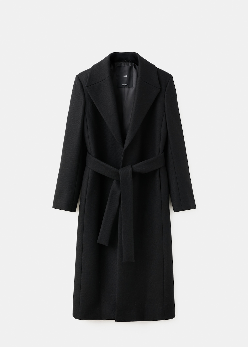 Curensology / コート/--/--/BRW/無地/MANTECO Manteco wool coat with fur collar - Women | MANGO USA