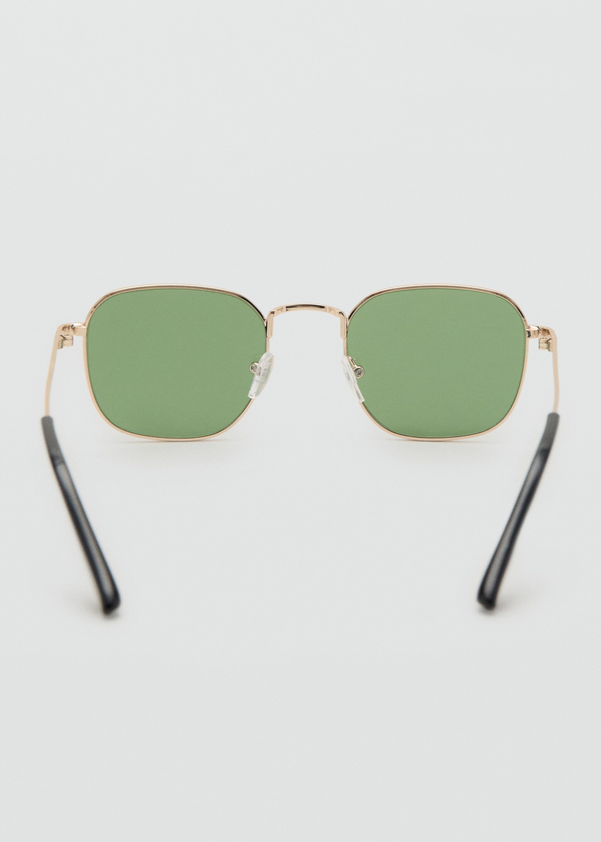 Metallic frame sunglasses - Details of the article 1, Gold. Ref: 27021305-00.