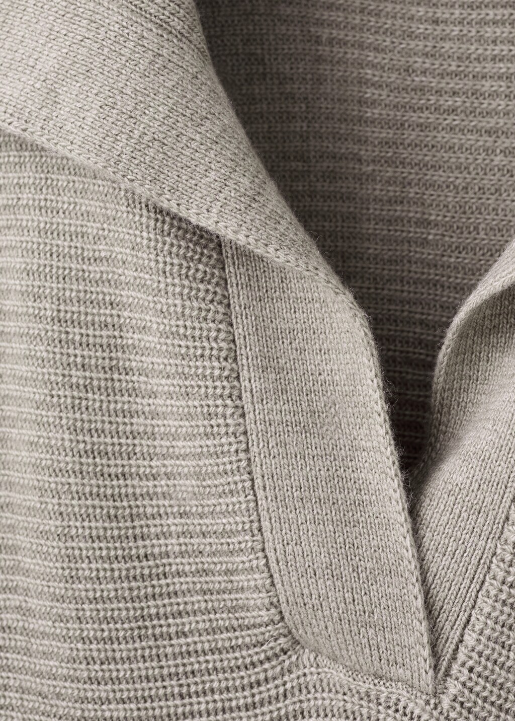 Mango Polo-neck ribbed sweater