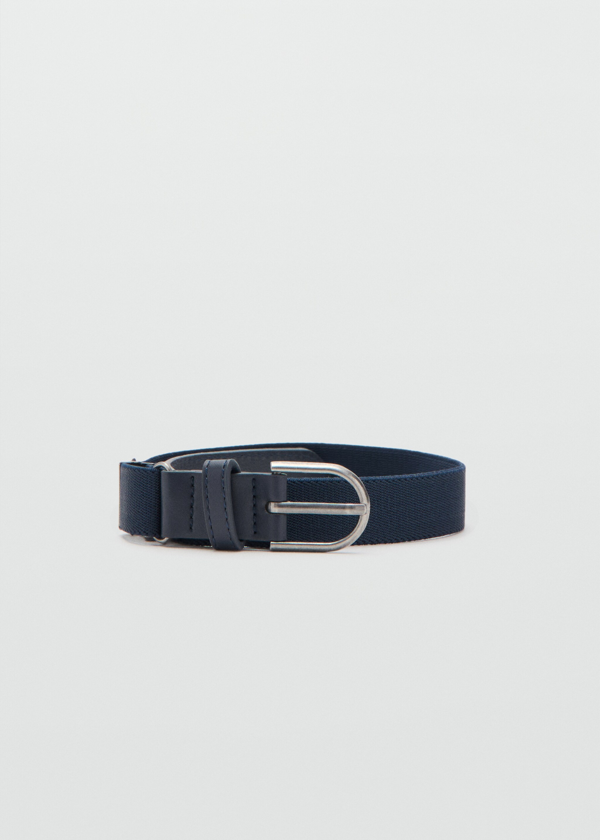 Appliqué elastic belt - Article without model, Navy. Ref: 27021316-00.