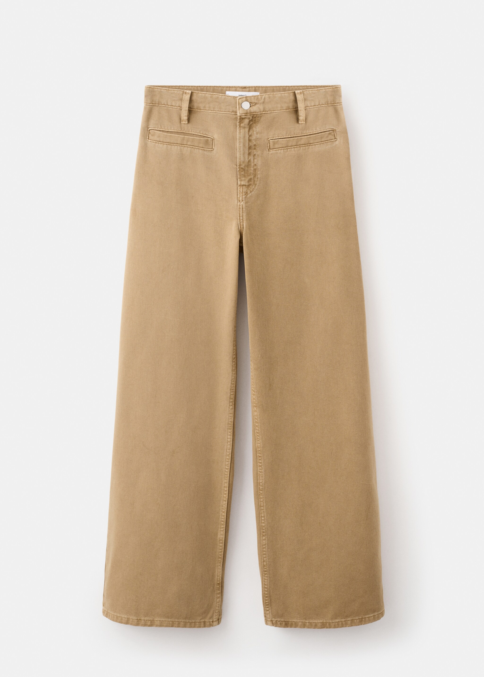 Balloon jeans with welt pockets - Article without model, Caramel. Ref: 27021317-00.