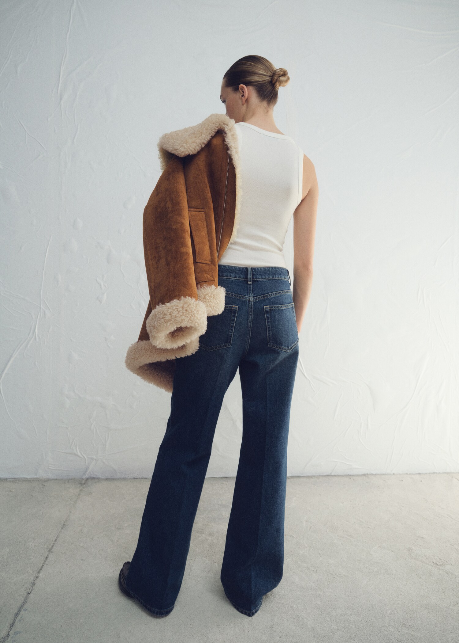 Jean large taille normale - Verso de l’article