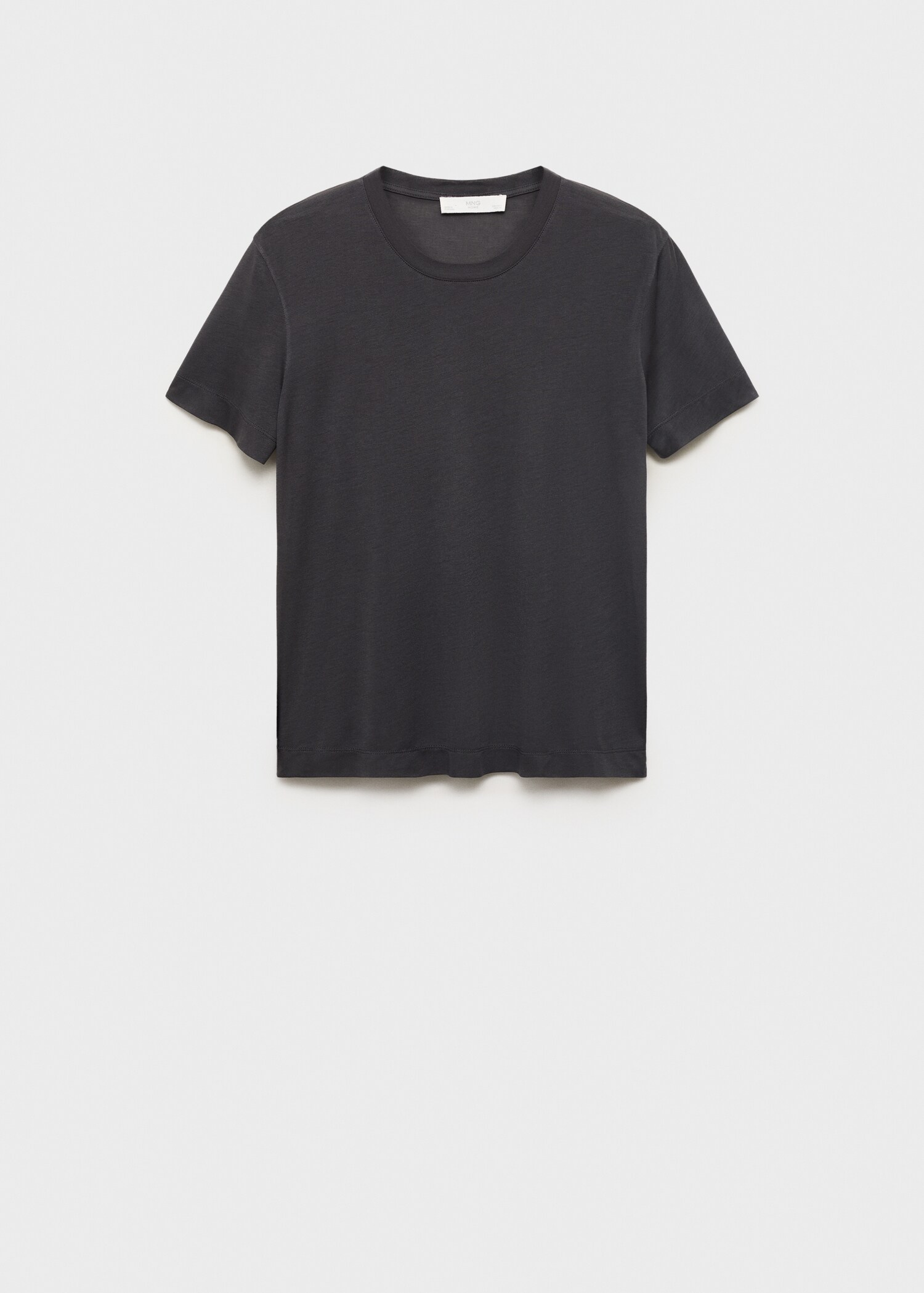 Short-sleeved micro-modal pyjama top - Article without model