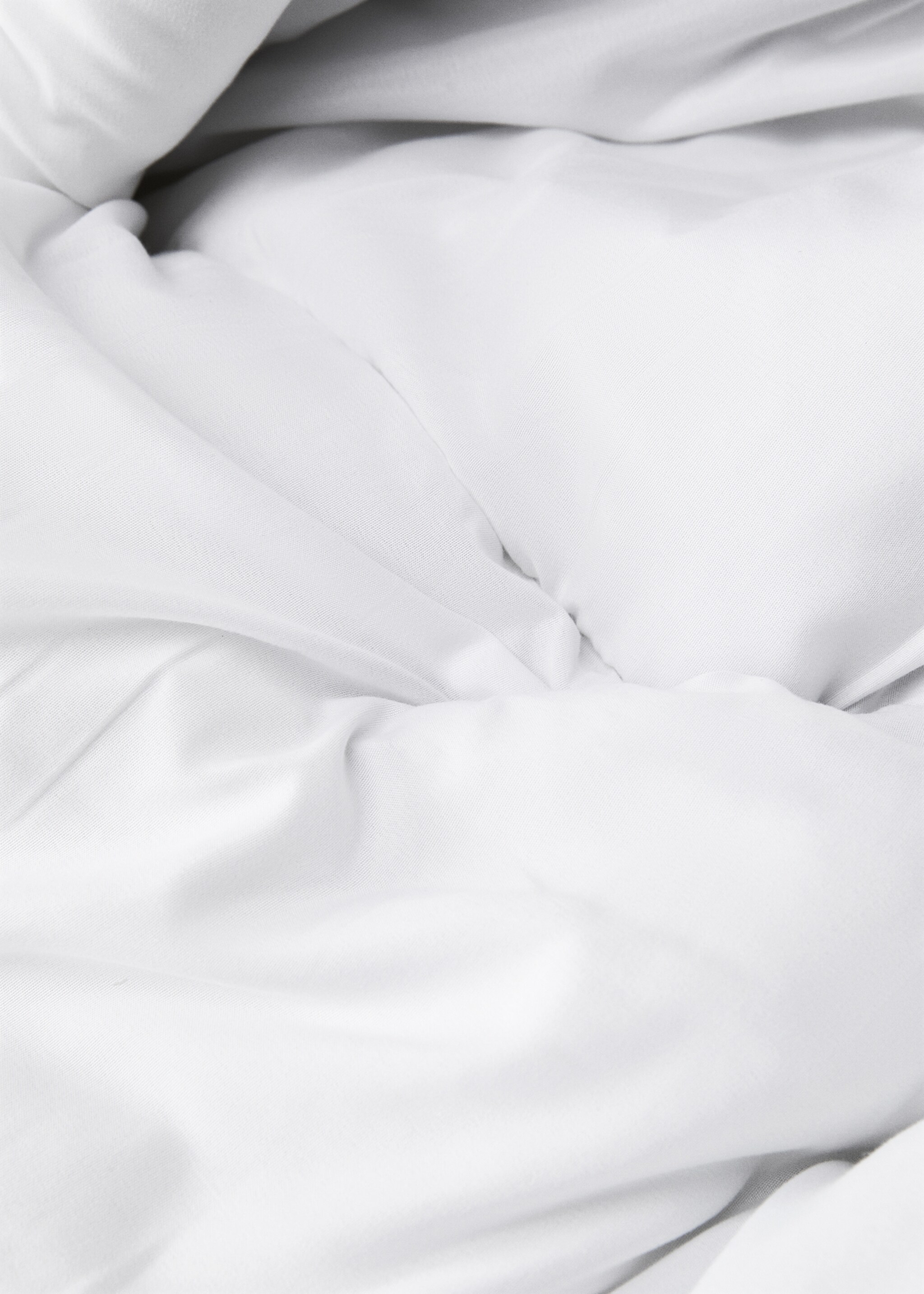 350gr/m2 microfibre duvet filling for 135/140cm bed - Details of the article 3, White. Ref: 27021323-00.