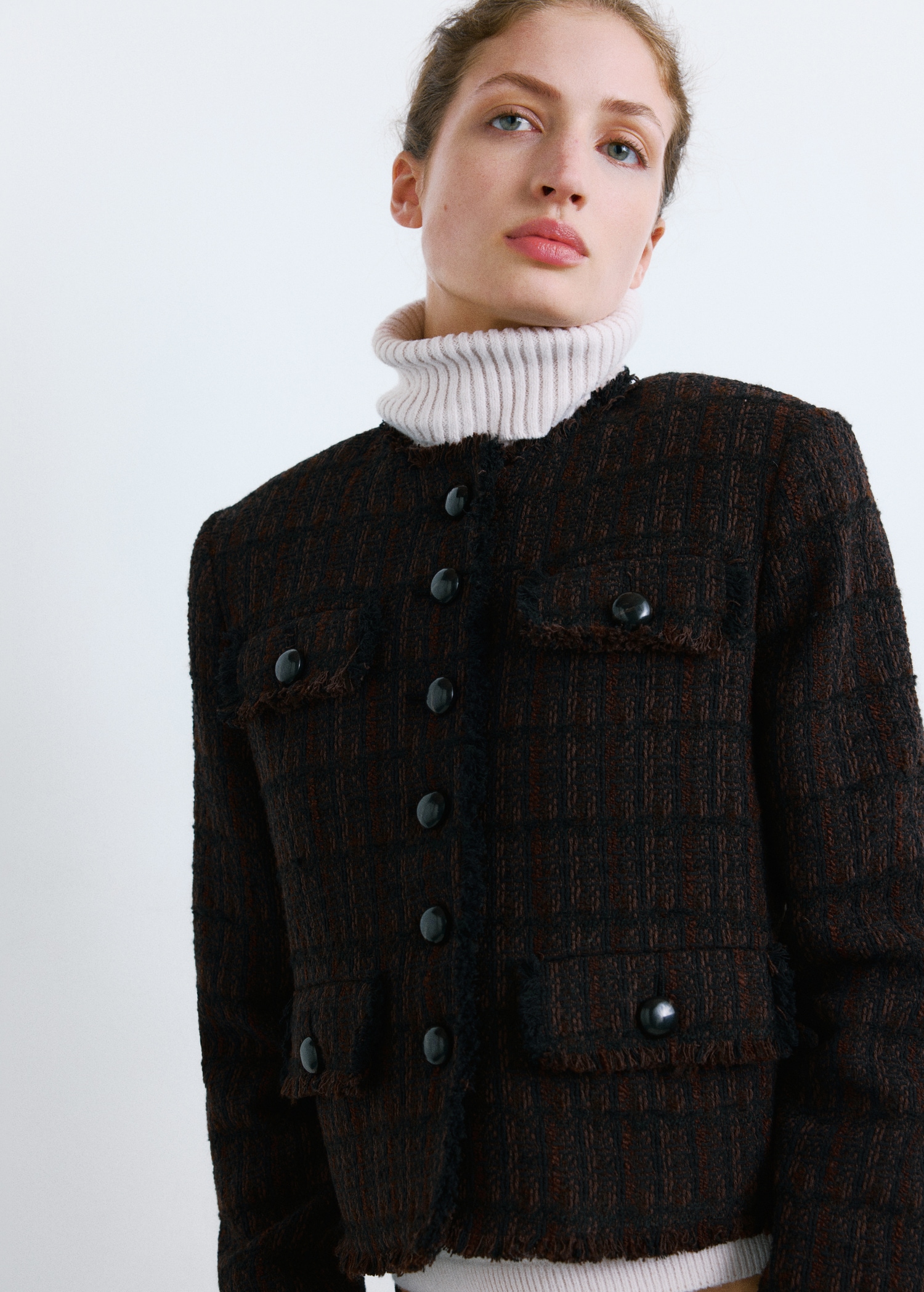Pocket Tweed Jacket