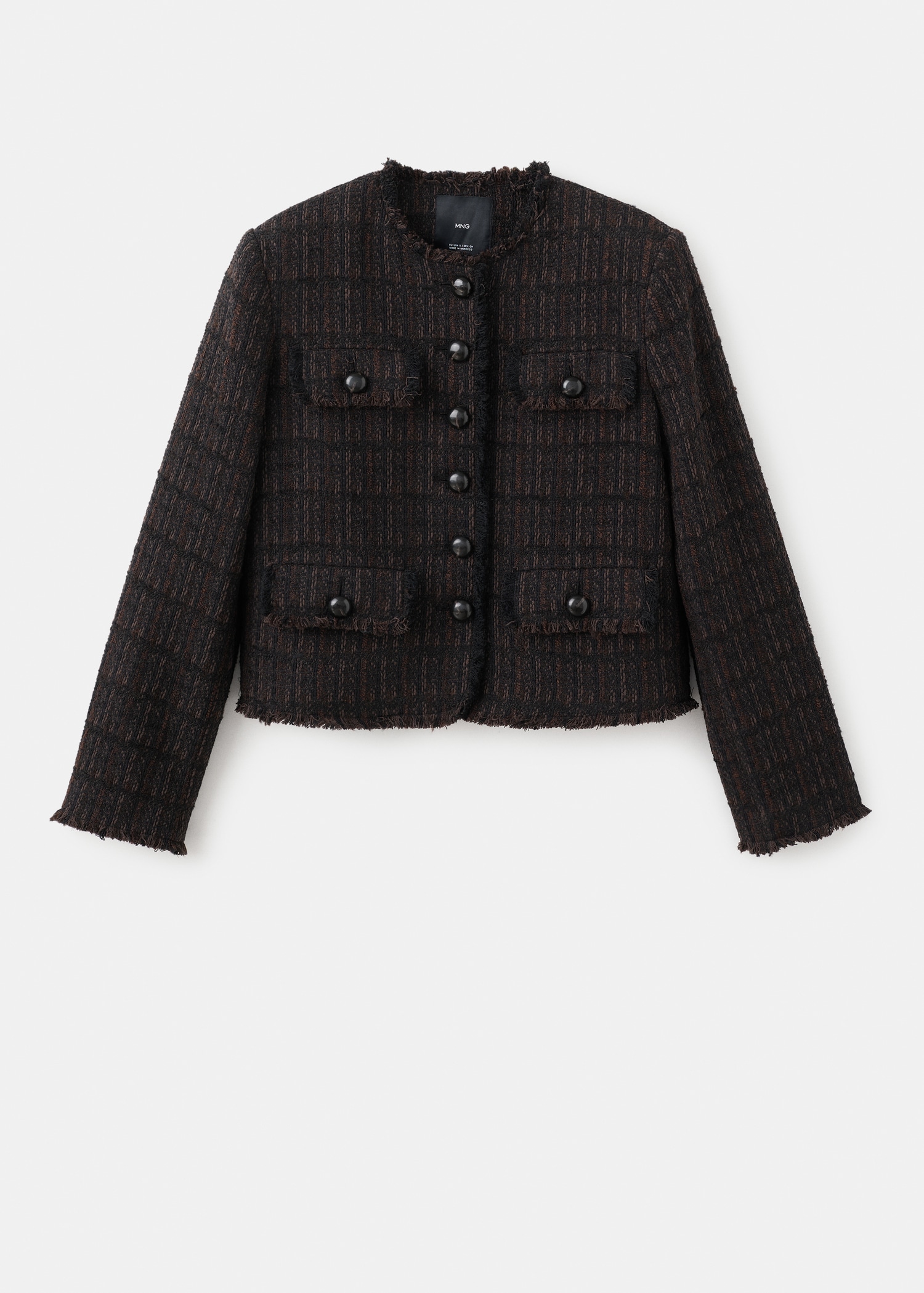 Pocket Tweed Jacket