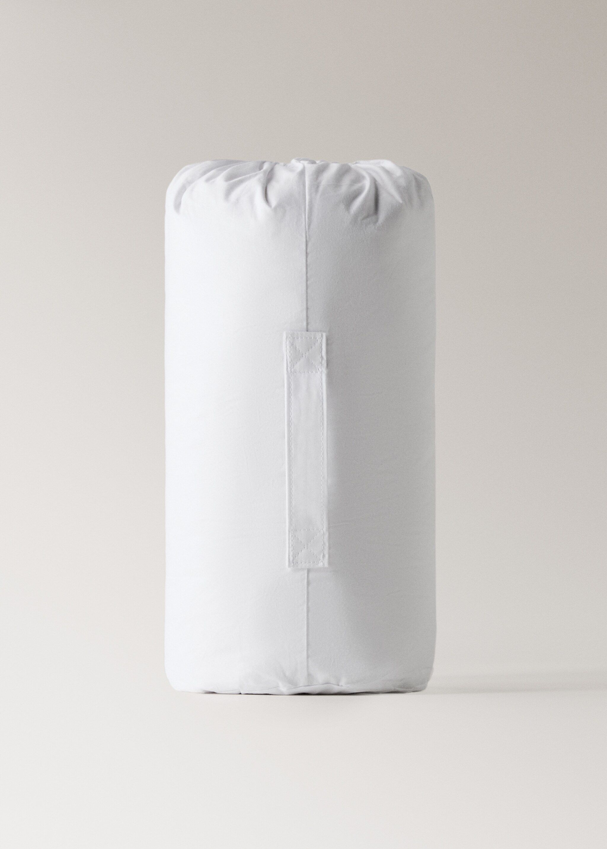 Výplň polštáře peří a prachové peří 3 komory 50 x 75 cm - Detail zboží 1, Bílá. Ref: 27021328-00.