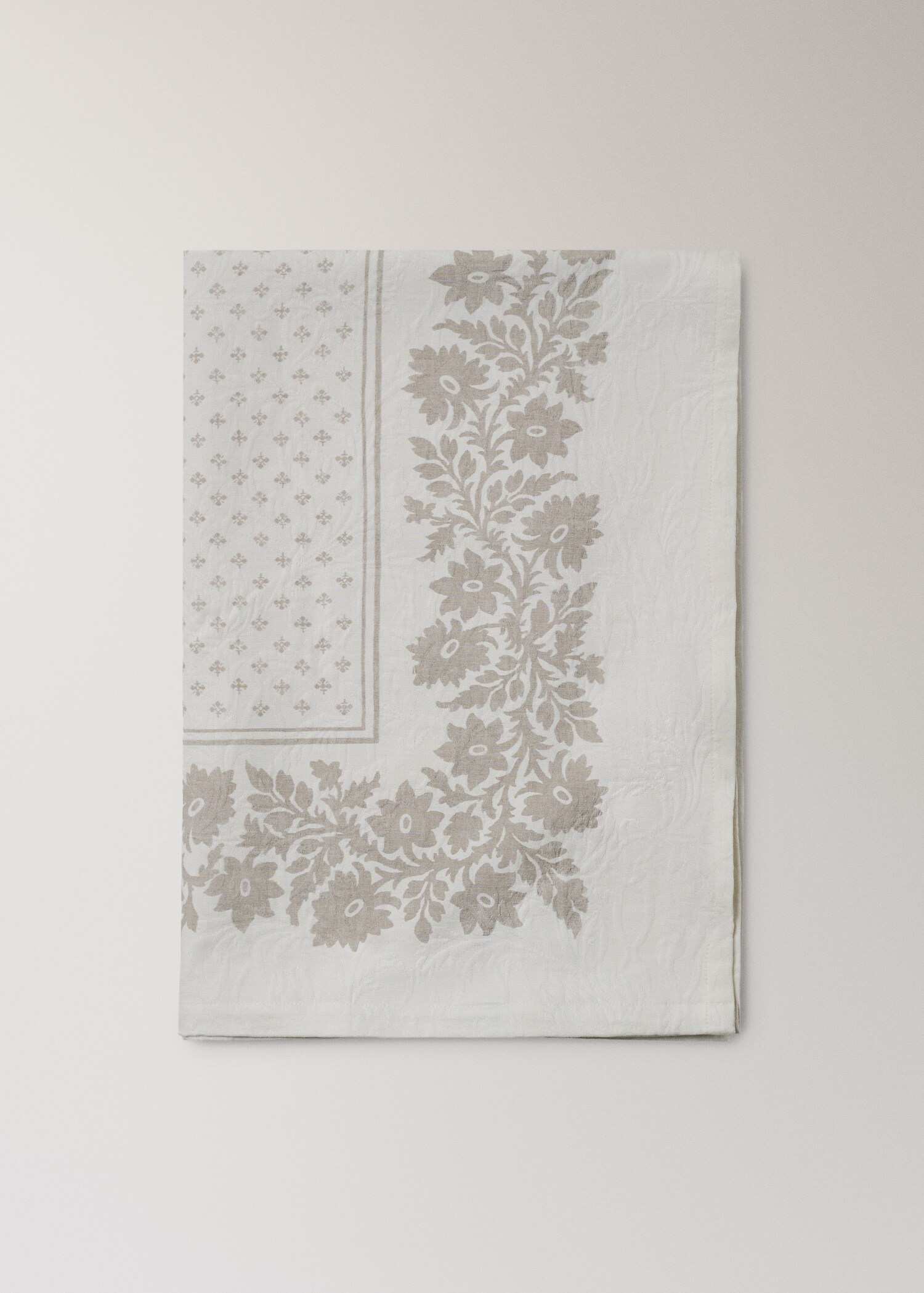 Față de masă din 100% bumbac jacard pentru 6 până la 8 persoane - Articol fără model