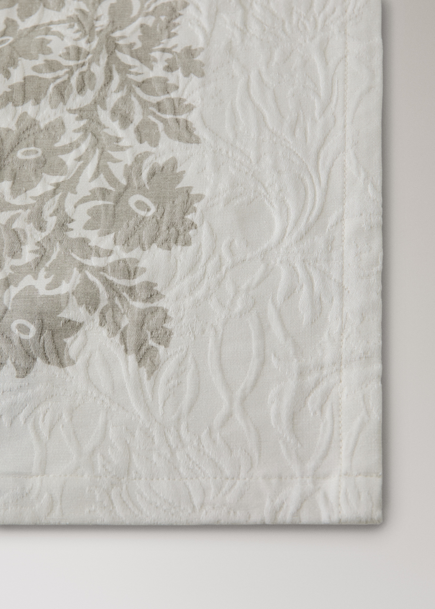 Față de masă din 100% bumbac jacard pentru 6 până la 8 persoane - Detaliu al articolului 2