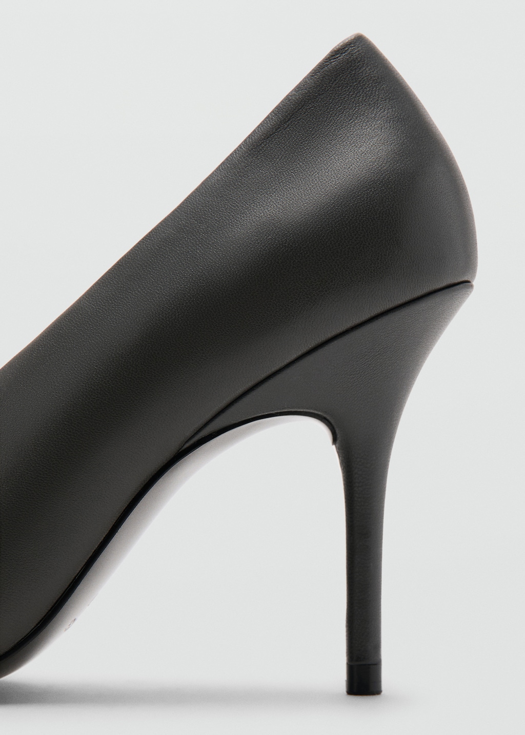 Round-toe leather high-heeled shoes - image 4
