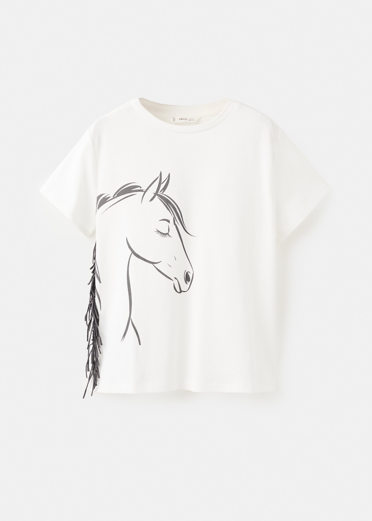 Frayed horse t-shirt - Article without model
