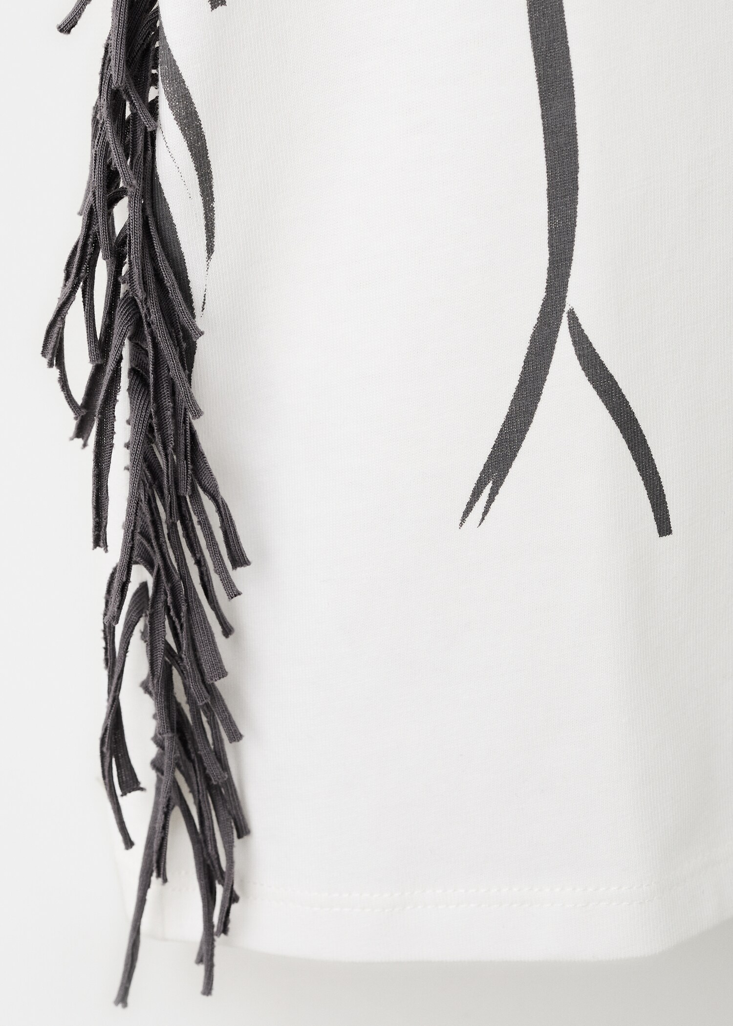 Frayed horse t-shirt - Details of the article 8