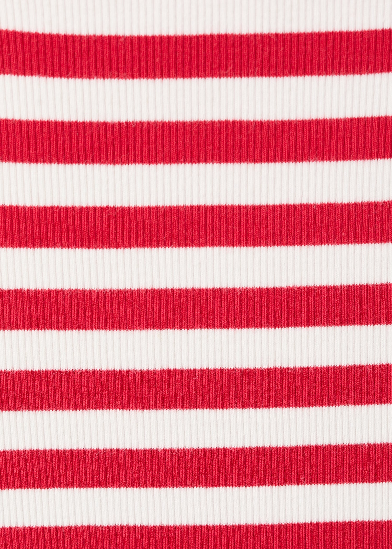 Striped rib T-shirt - Details of the article 0