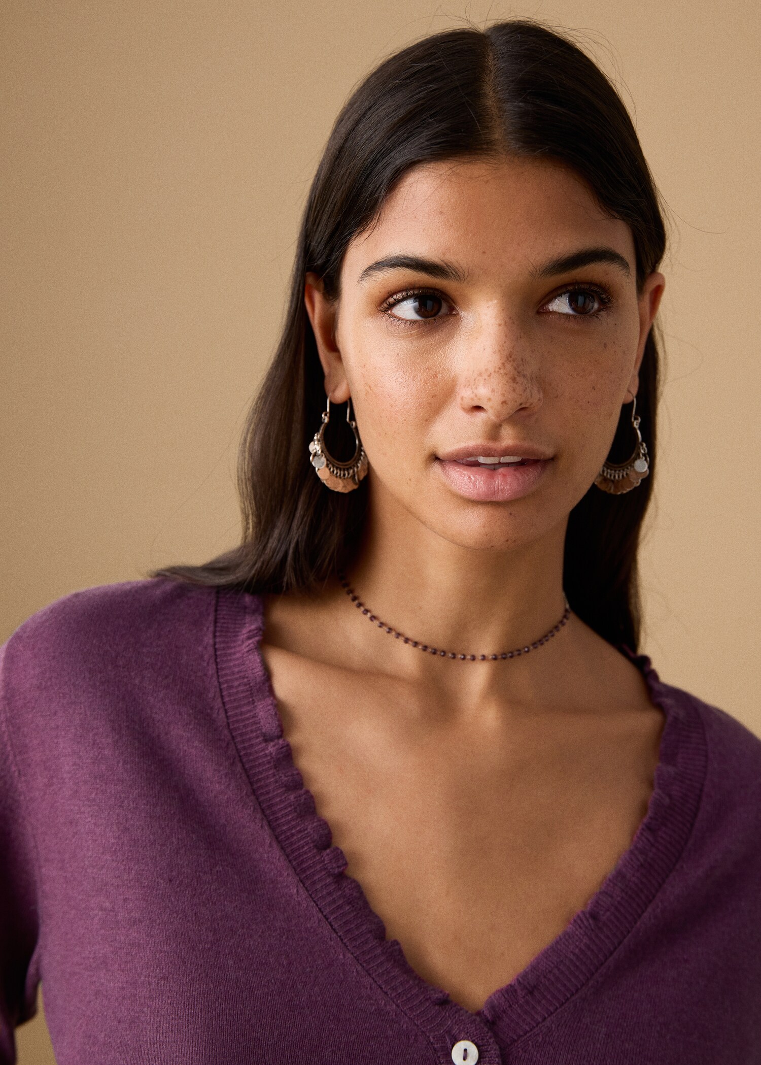 Cardigan maille volants - Détail de l'article 1