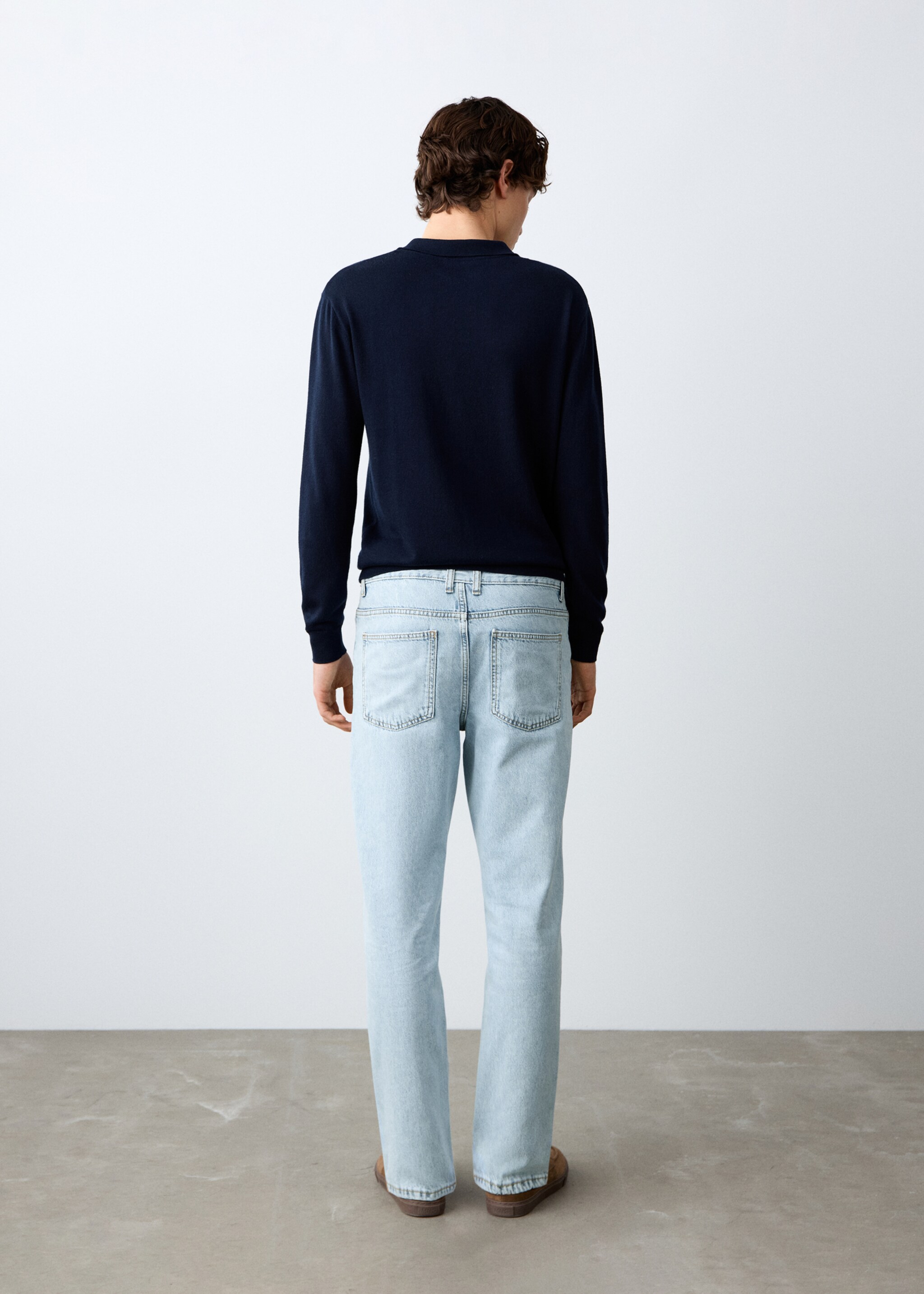 Jeans regular - Reverso del artículo, Azul claro. Ref: 27021520-00.