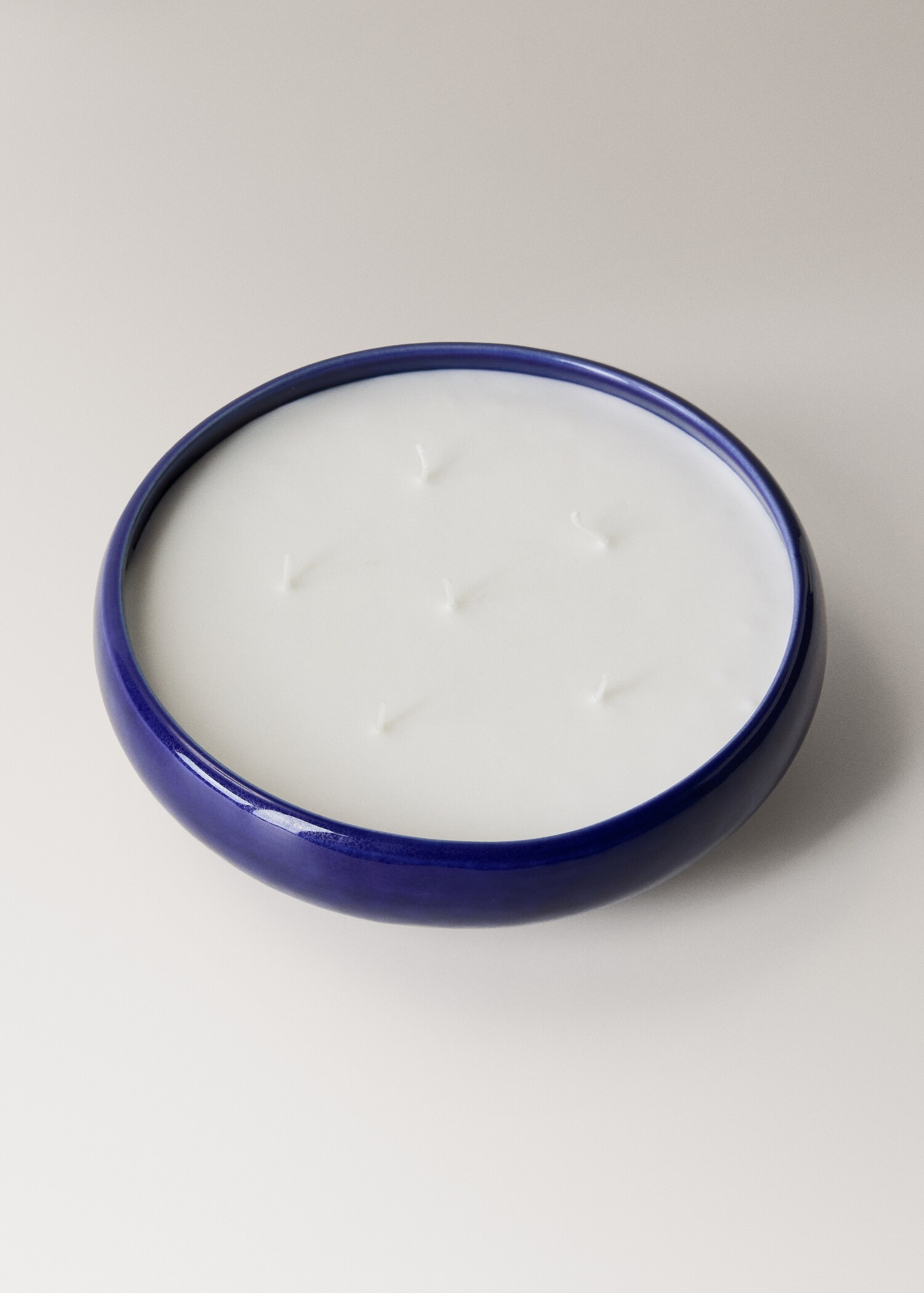 Espelma ceràmica acabat brillant gran - Detall de l'article 1