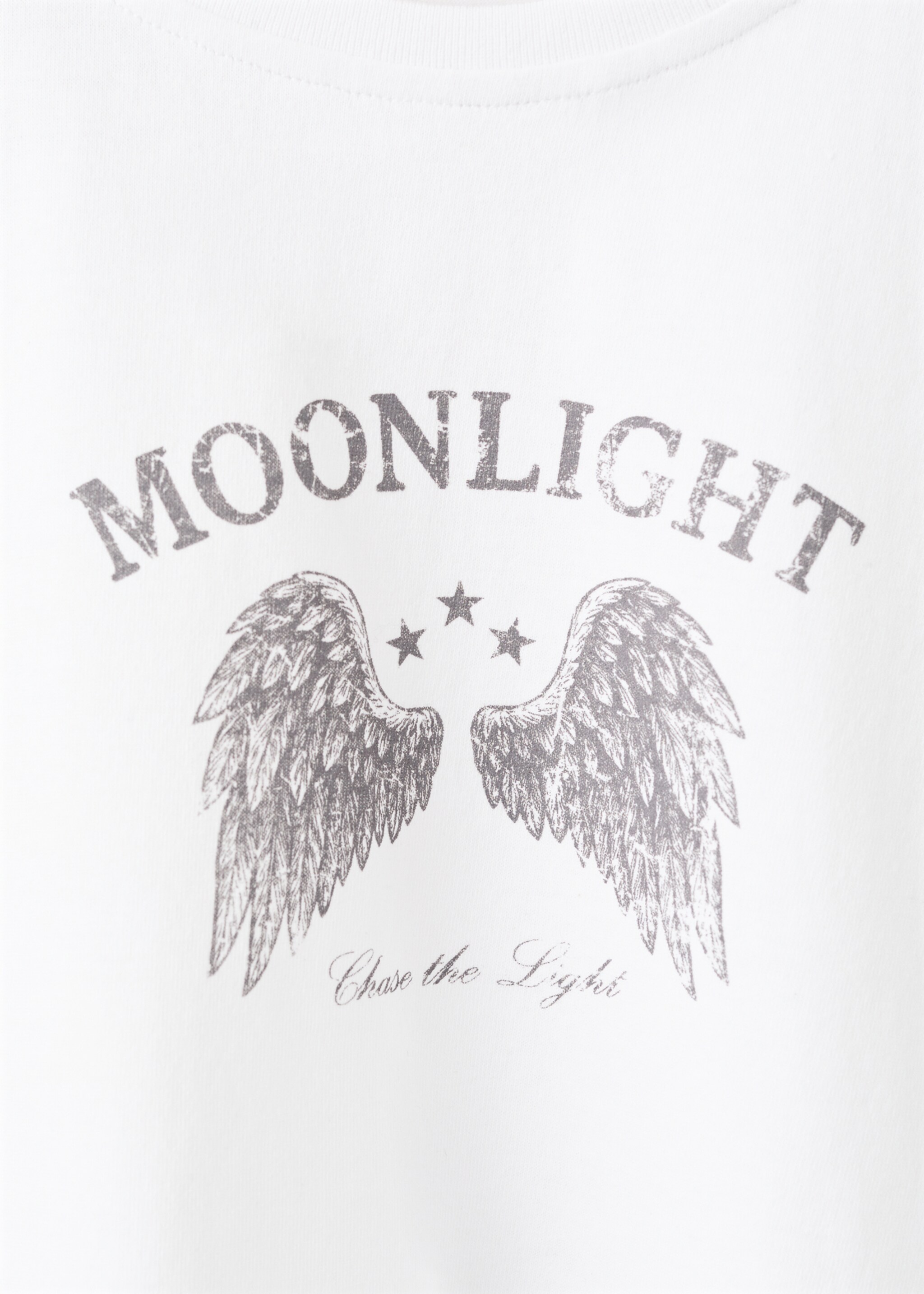 100% cotton printed t-shirt - Details of the article 8, Off White. Ref: 27021538-00.