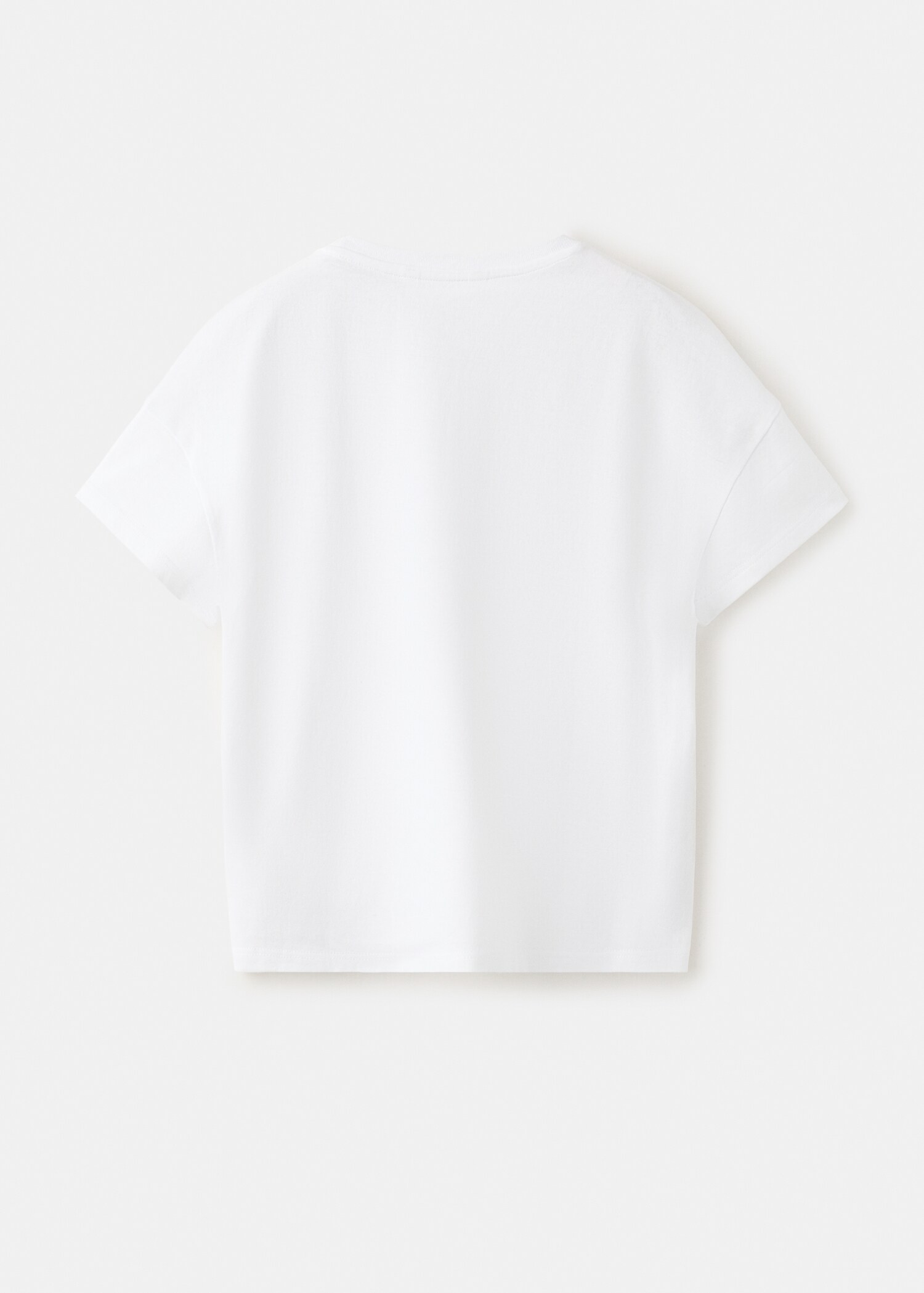 100% cotton printed t-shirt - Reverse of the article