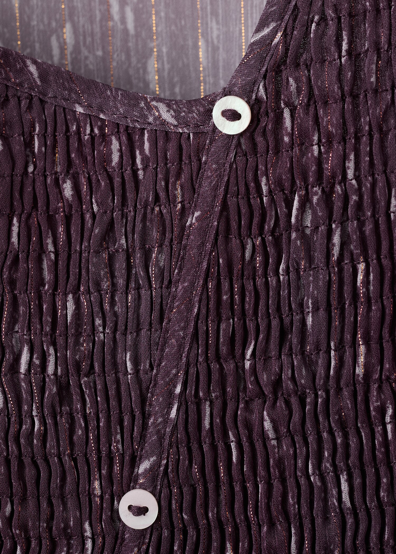 Asymmetrical blouse - Details of the article 8