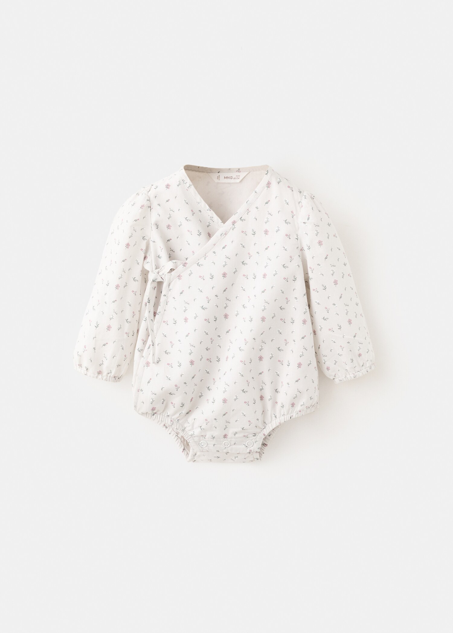 Barboteuse imprimé croisée - Article sans modèle