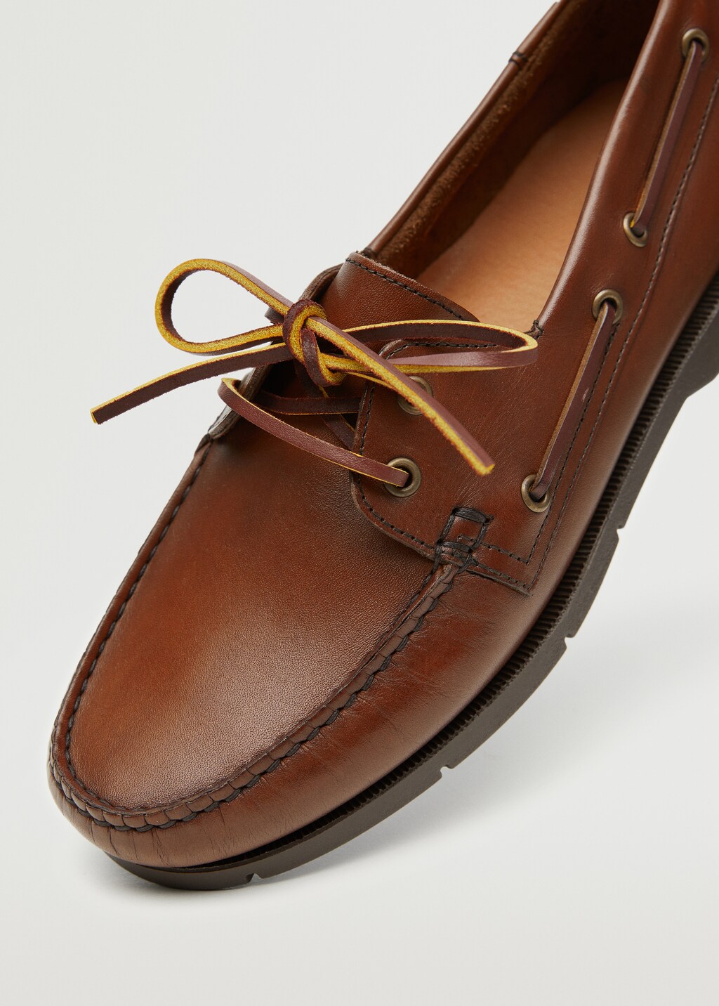 SOPHNET. LEATHER BOAT SHOES 26.0cm 【公式通販】