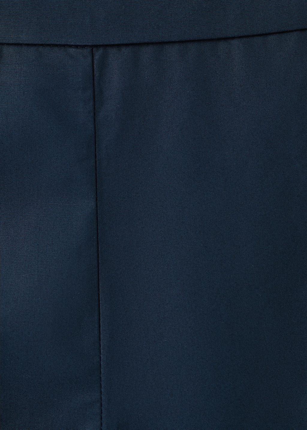 Straight-fit pants with elastic waist