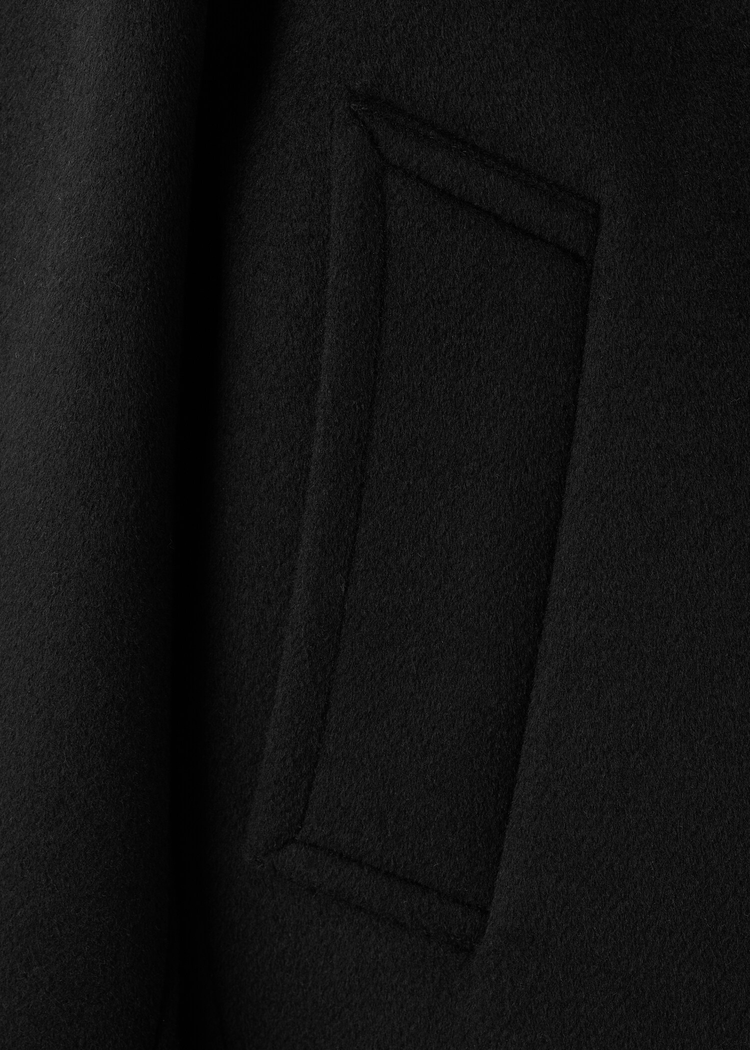 Wool jacket with a shirt collar - Details of the article 0