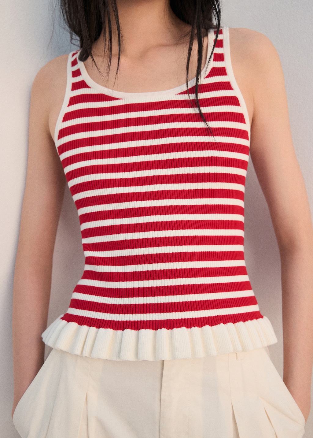 Pleat detailed top - image 4