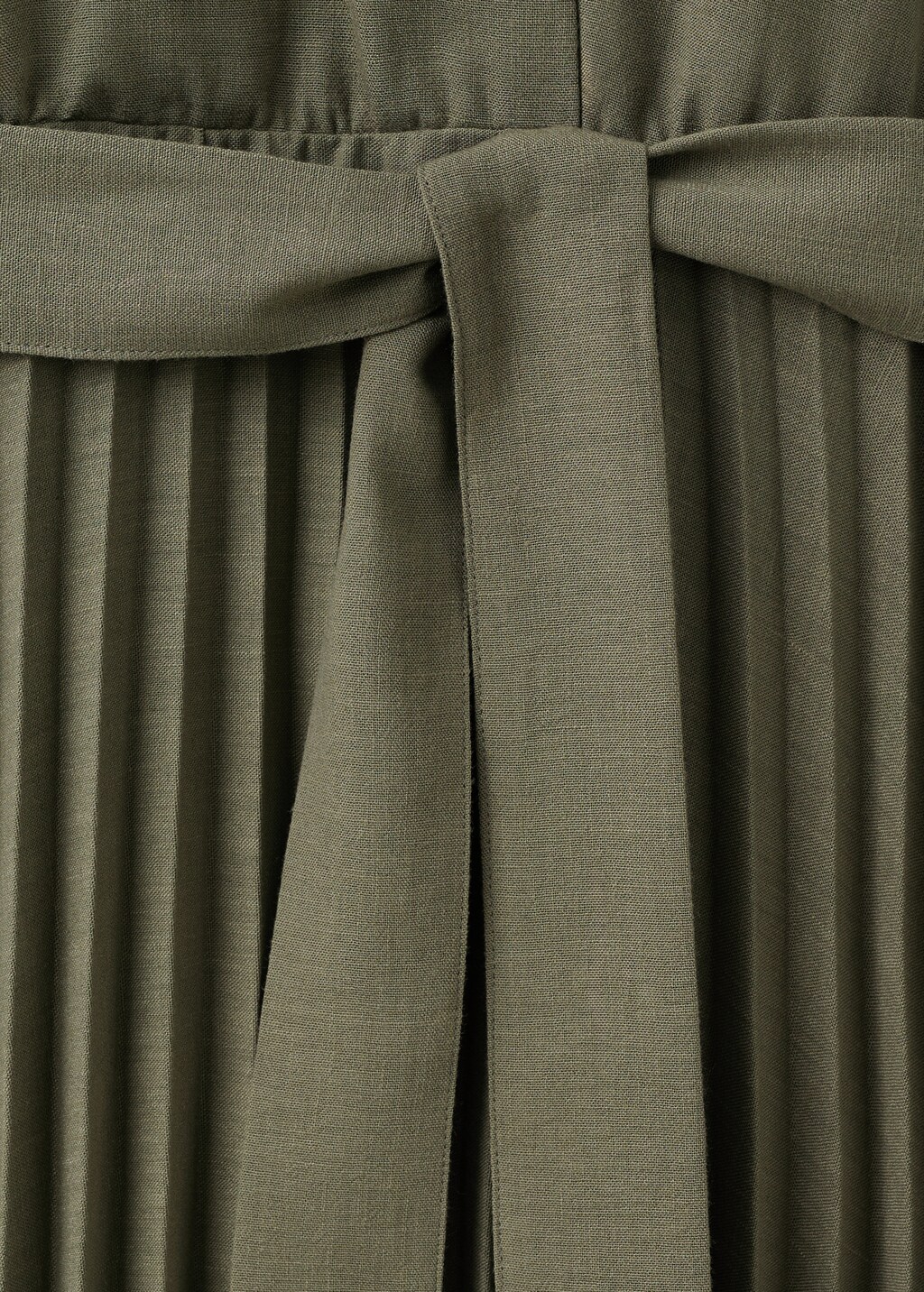Mango Pleated shirt dress