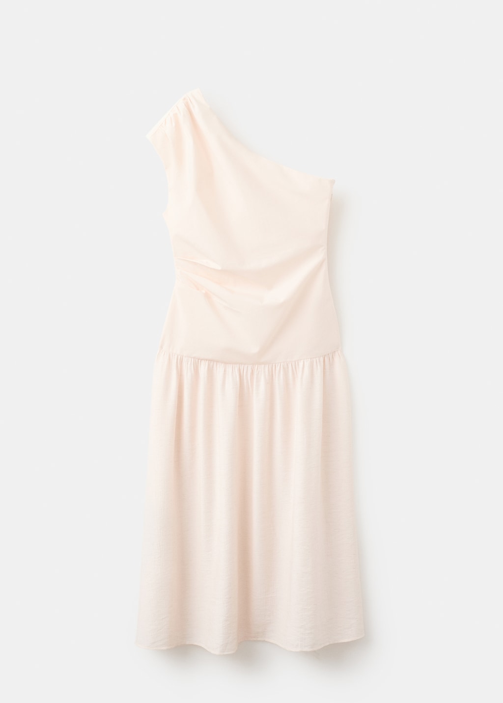 Asymmetrical pleated dress - image 5