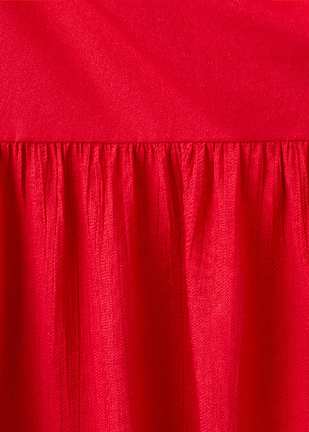 Mango Asymmetrical pleated dress