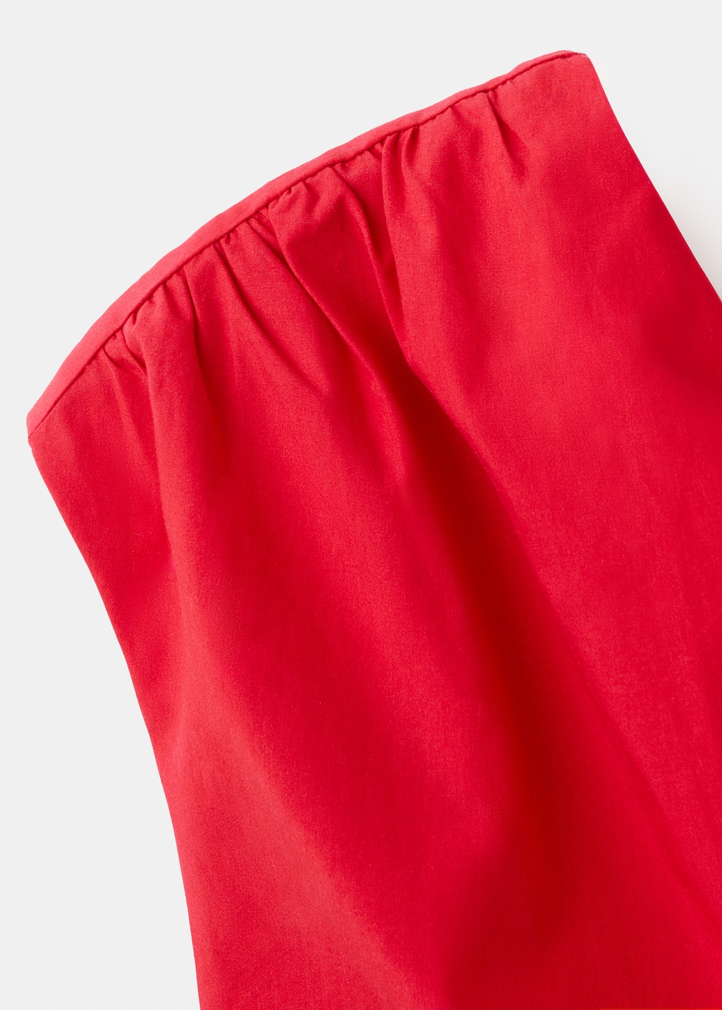 Mango Asymmetrical pleated dress