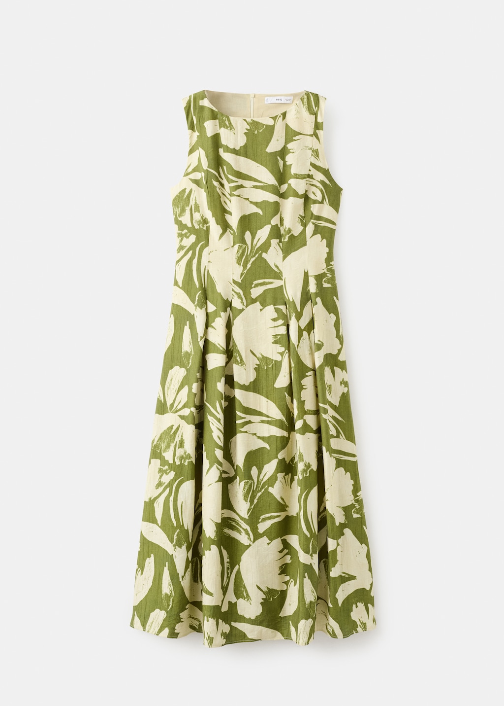 Floral-print flared dress - image 5