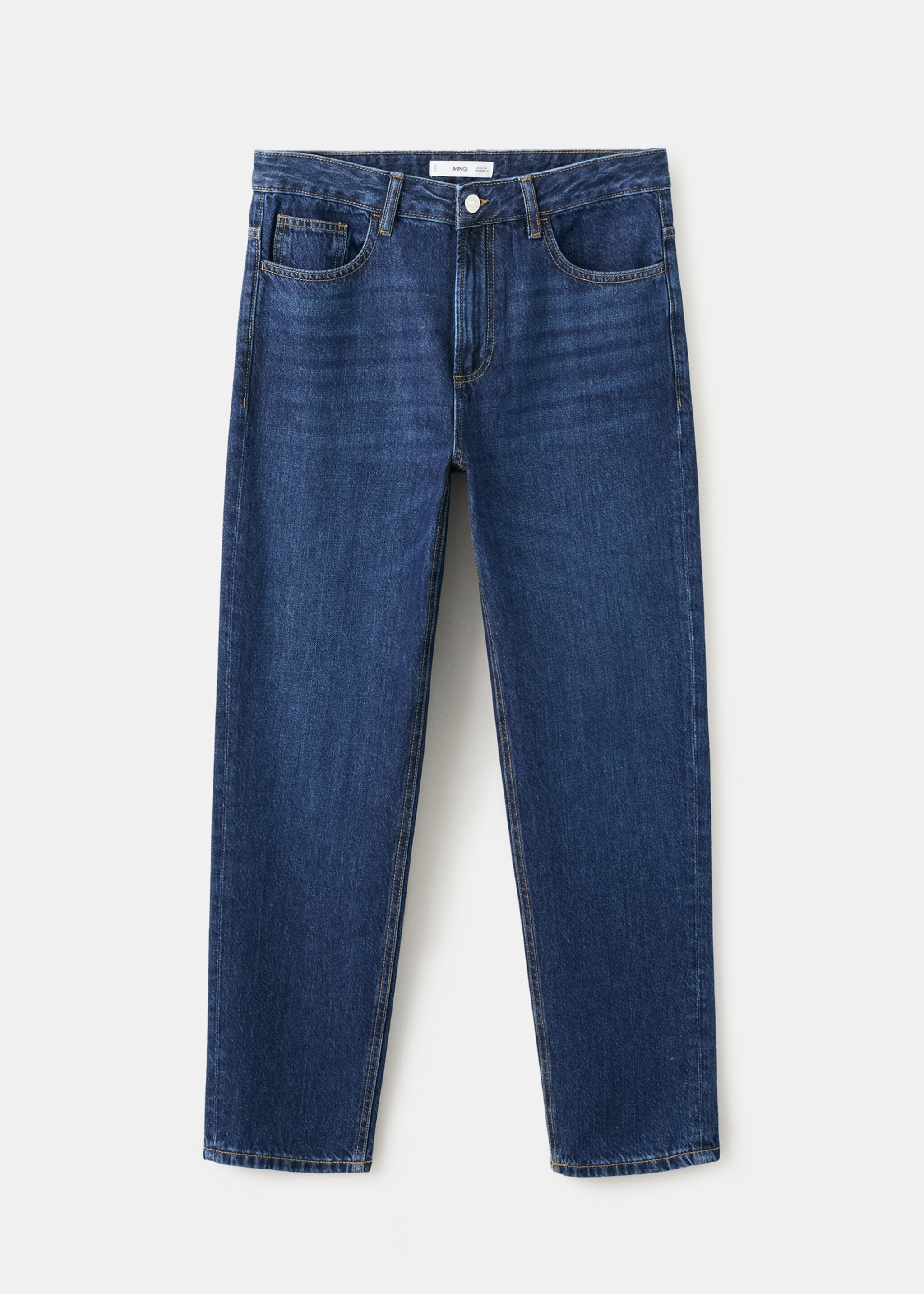 Jeans regular - Article sans modèle, Bleu foncé. Ref: 27022551-00.