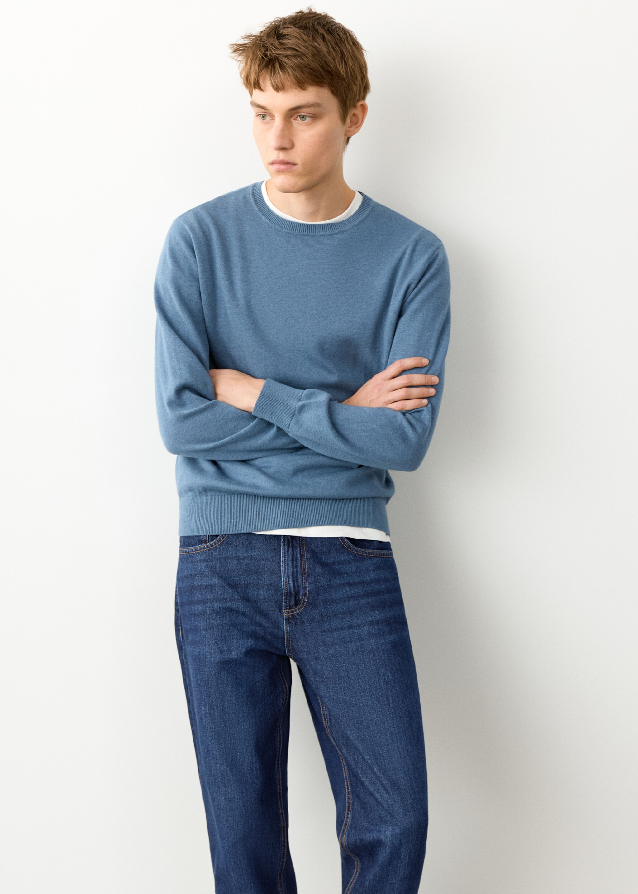 Jeans regular fit - Detalle del artículo 1, Azul oscuro. Ref: 27022551-00.