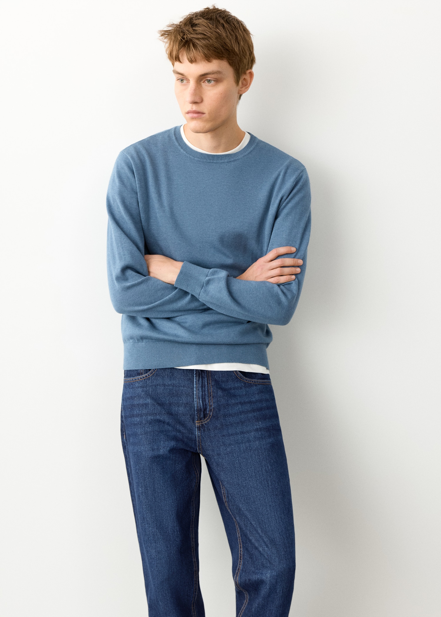 جينز بقصة منتظمة - تفاصيل المنتج 1