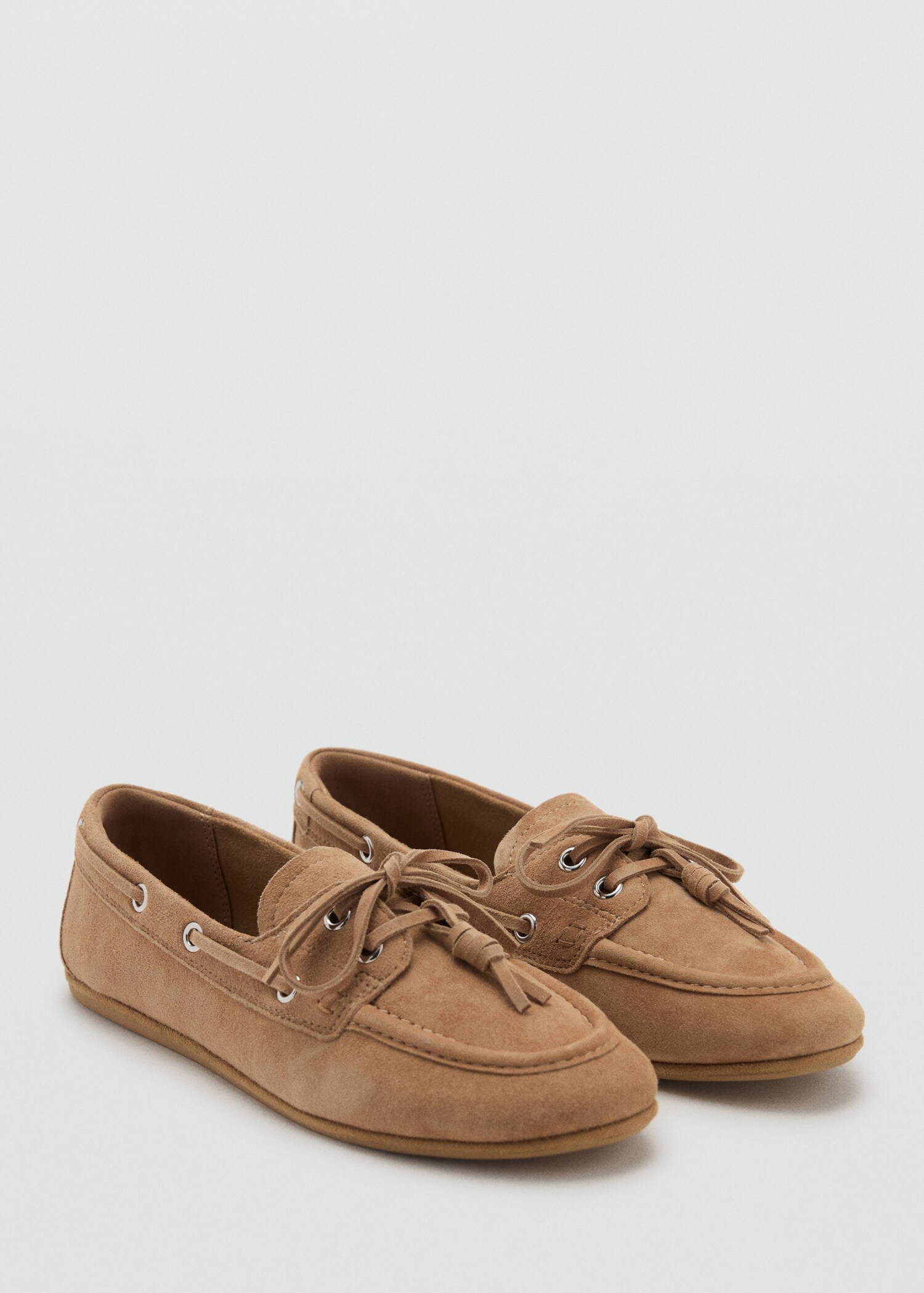 Deck shoes with laces - Medium plane