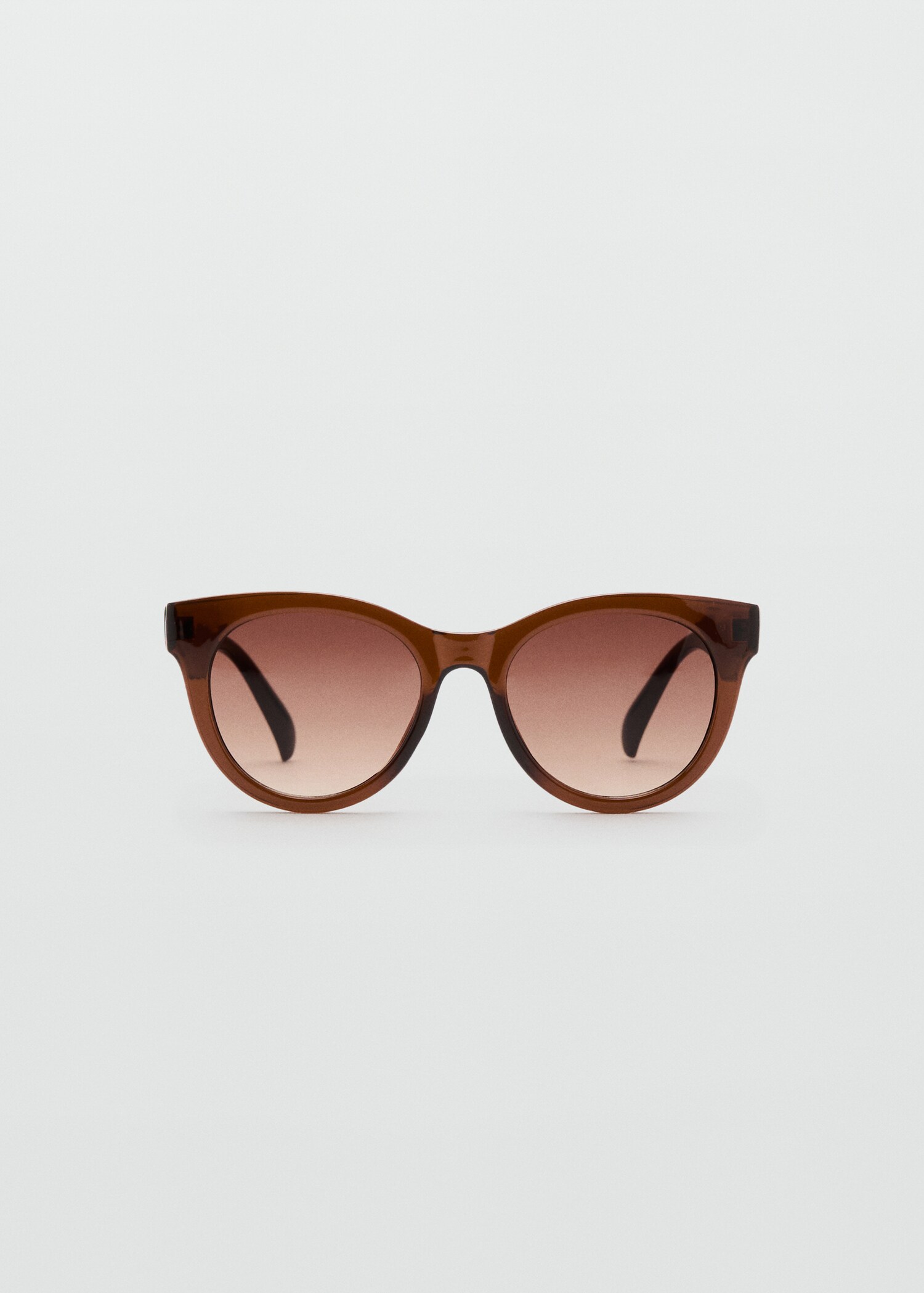 نظارات شمسية بإطار دائري - منتج دون نموذج