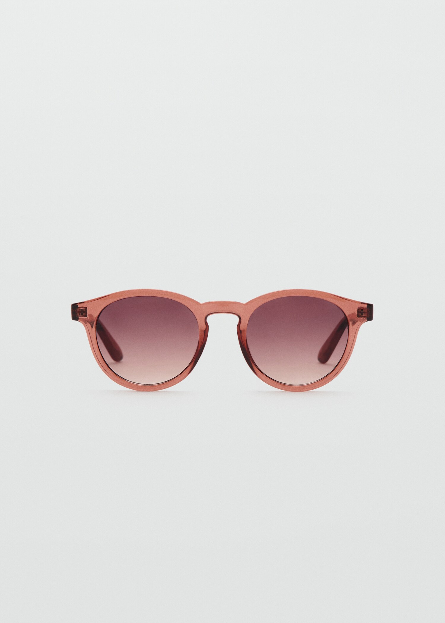 نظارات شمسية بإطار دائري - منتج دون نموذج