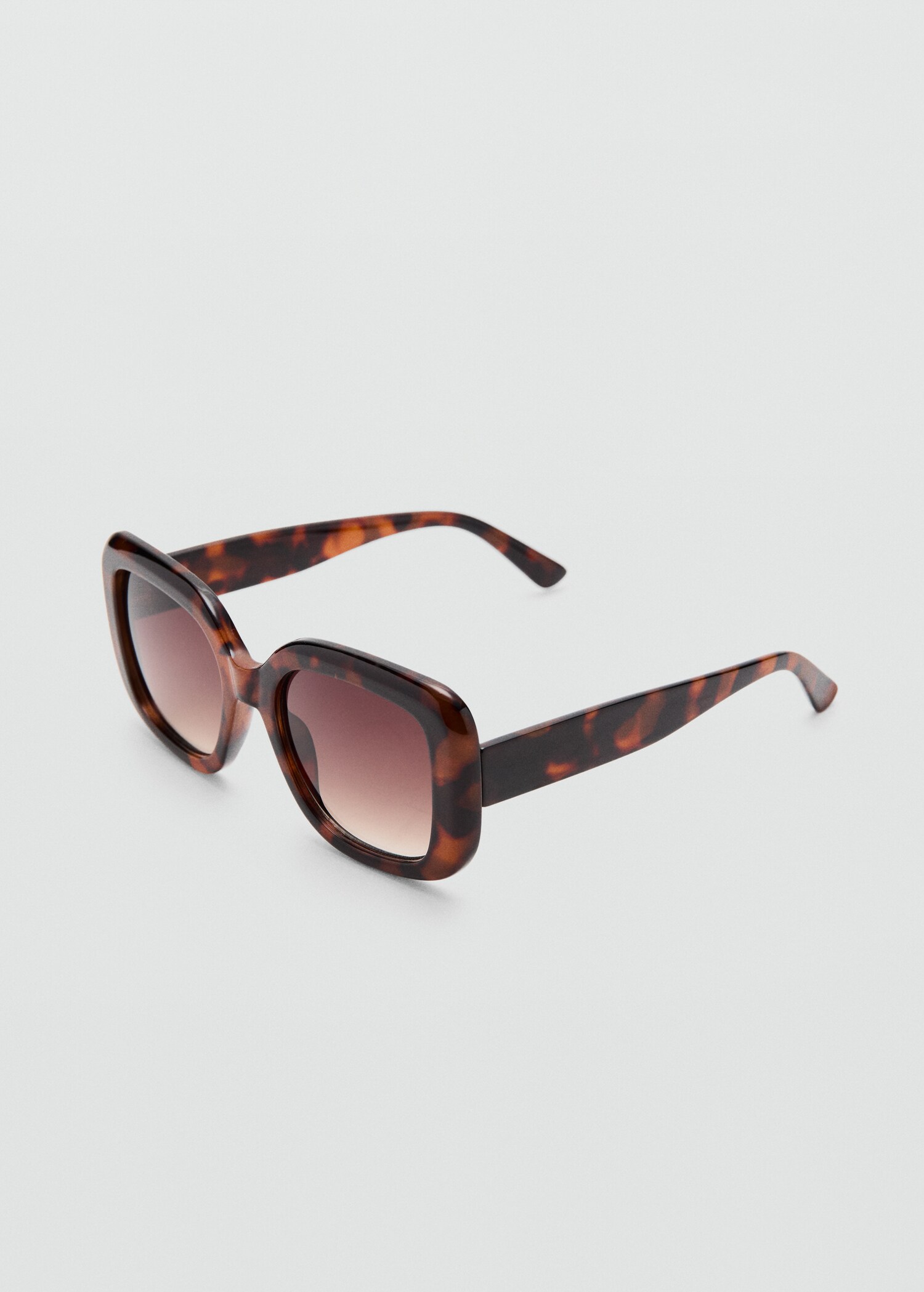 Squared frame sunglasses - Medium plane