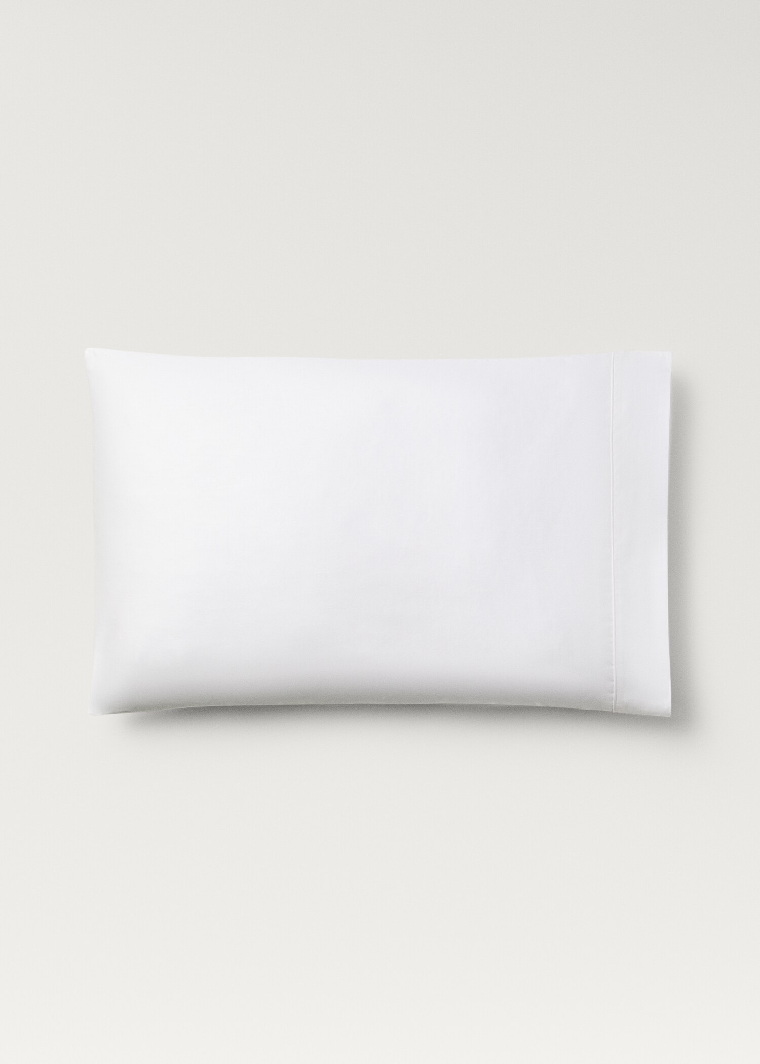 Two 600-thread cotton satin pillowcases 50x75 cm - Article without model
