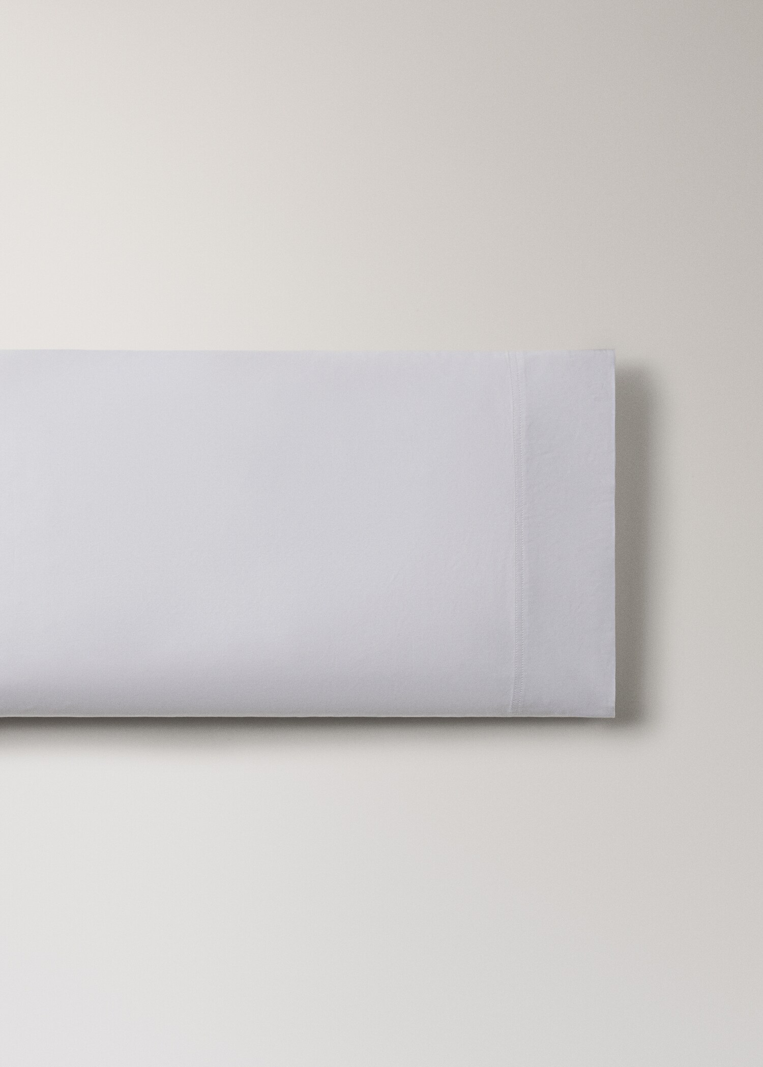 Double-stitched satin pillowcase 45x110 cm - Article without model