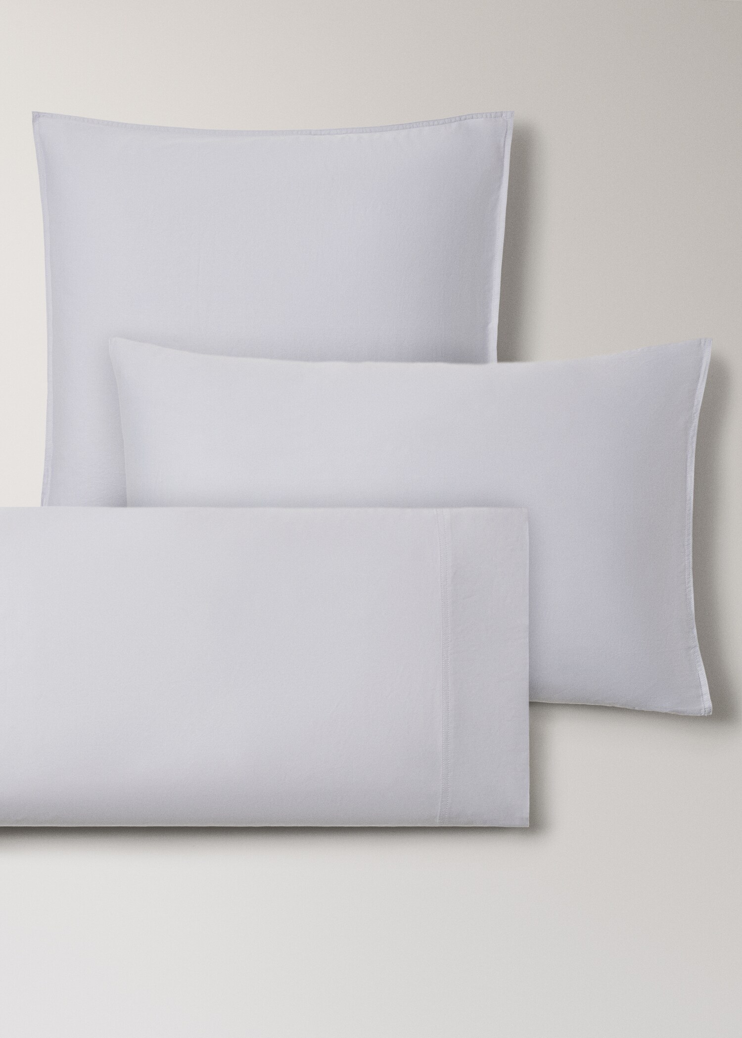 Double-stitched satin pillowcase 45x110 cm - Details of the article 3