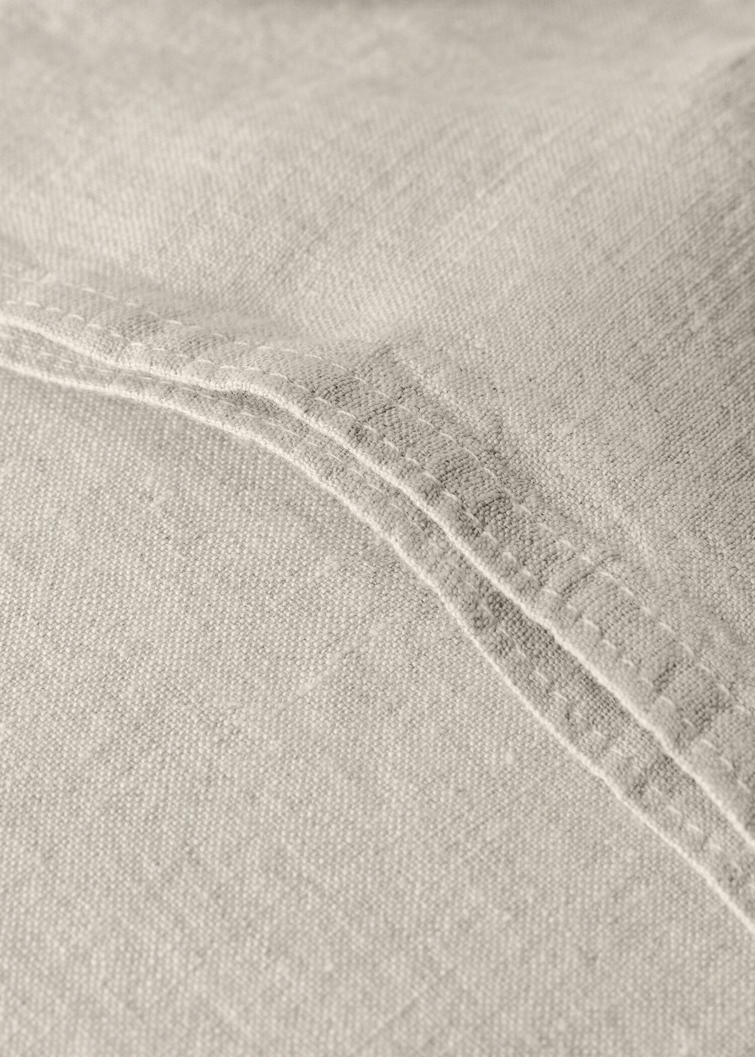 Povlak na polštář z praného lnu 45x110 cm - Detail zboží 1