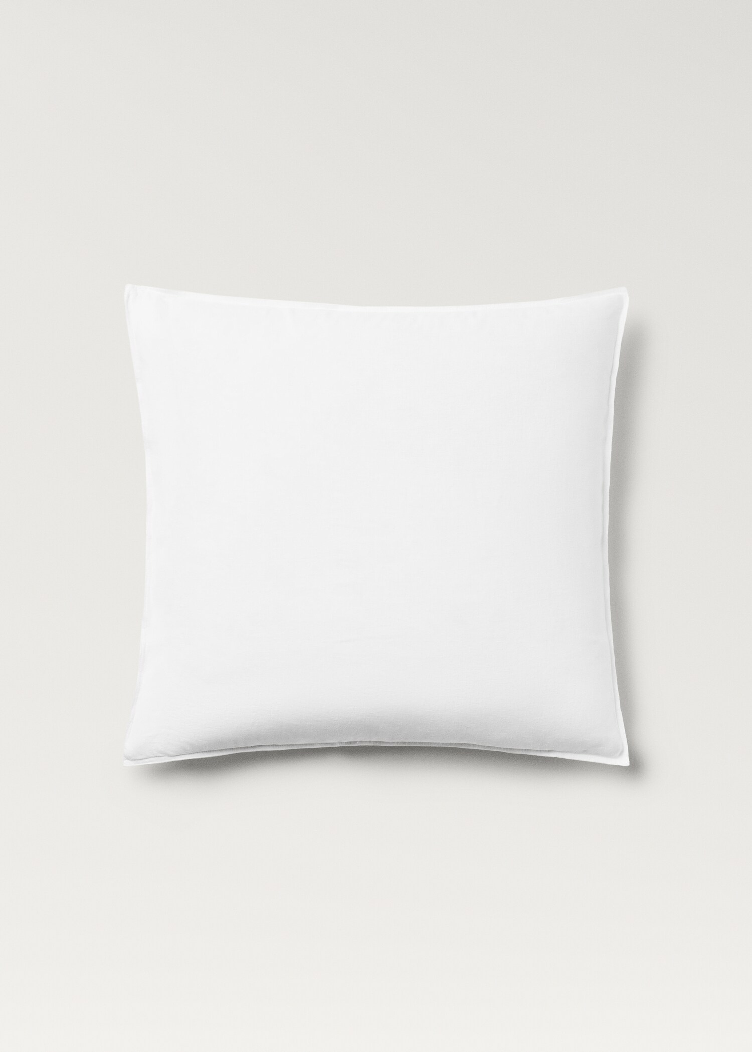 Two washed linen pillowcases 60x60 cm - Article without model