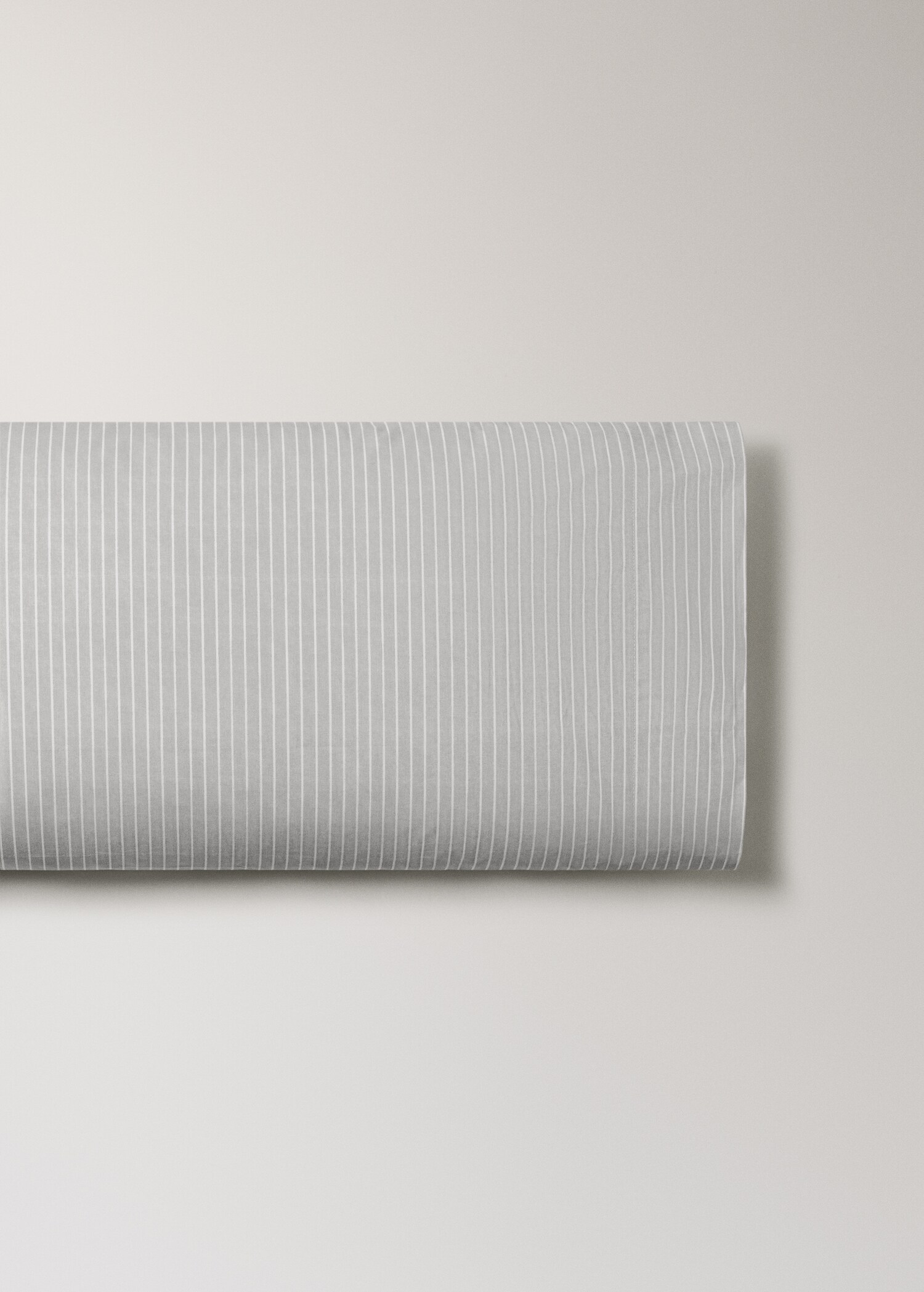 Наволочка бавовняна з перкалю в смужку 45х110см - Товар без моделі