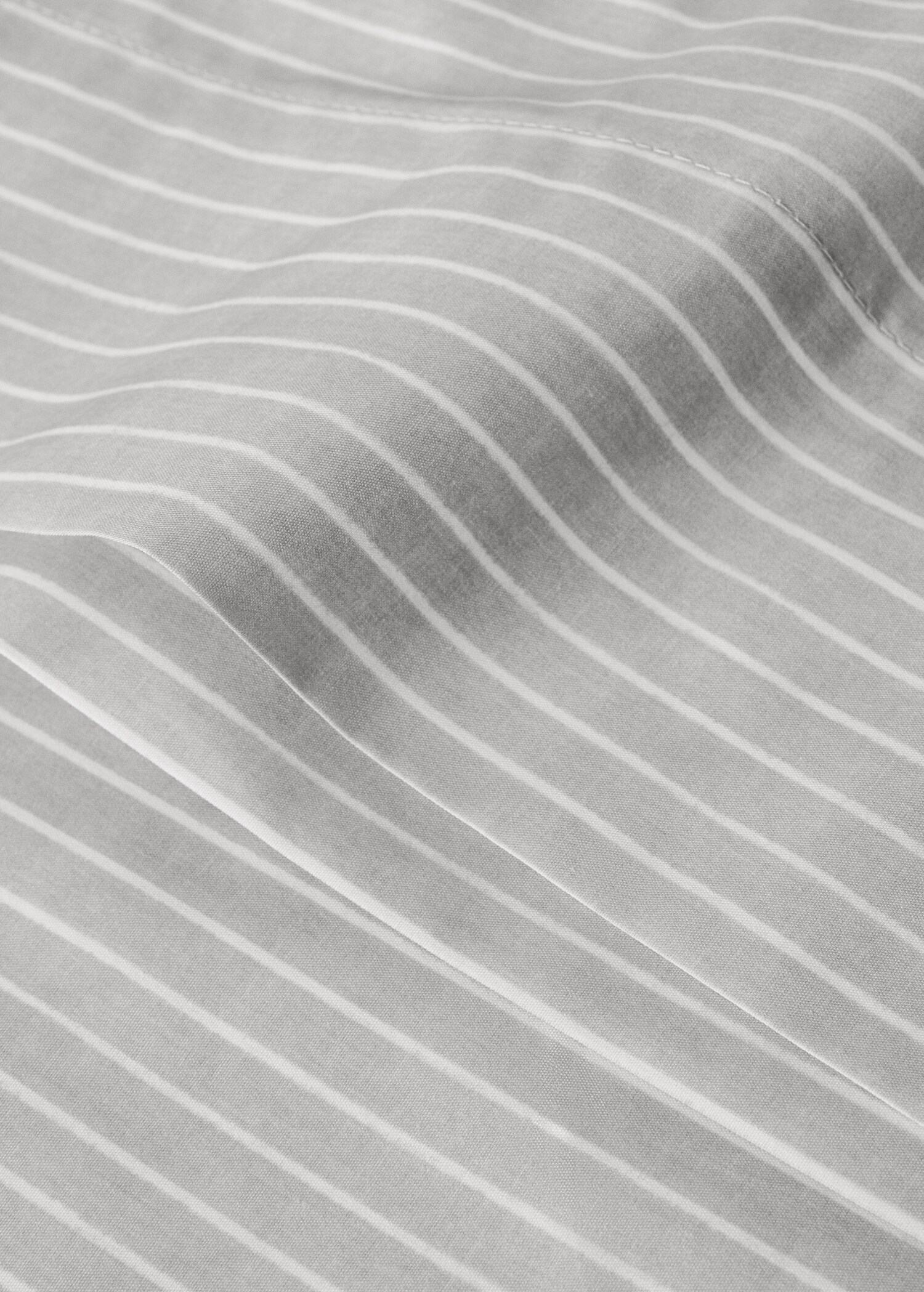 Наволочка бавовняна з перкалю в смужку 45х110см - Детальніше про товар 1