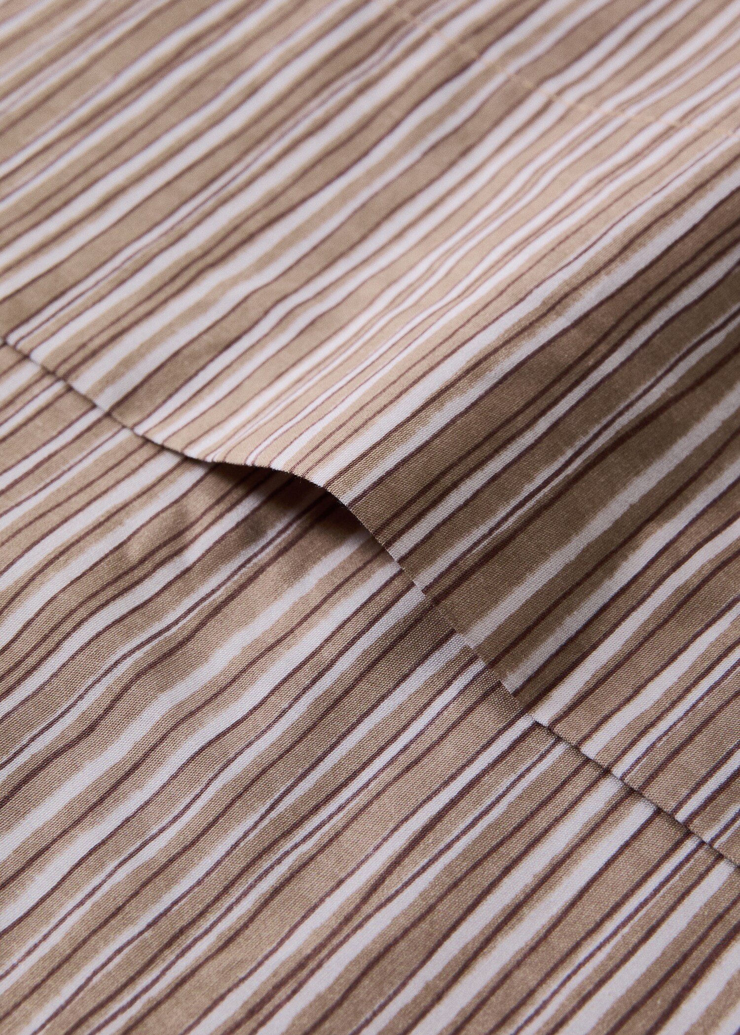 Top sheet with fine stripe pattern 90 cm - Details of the article 1